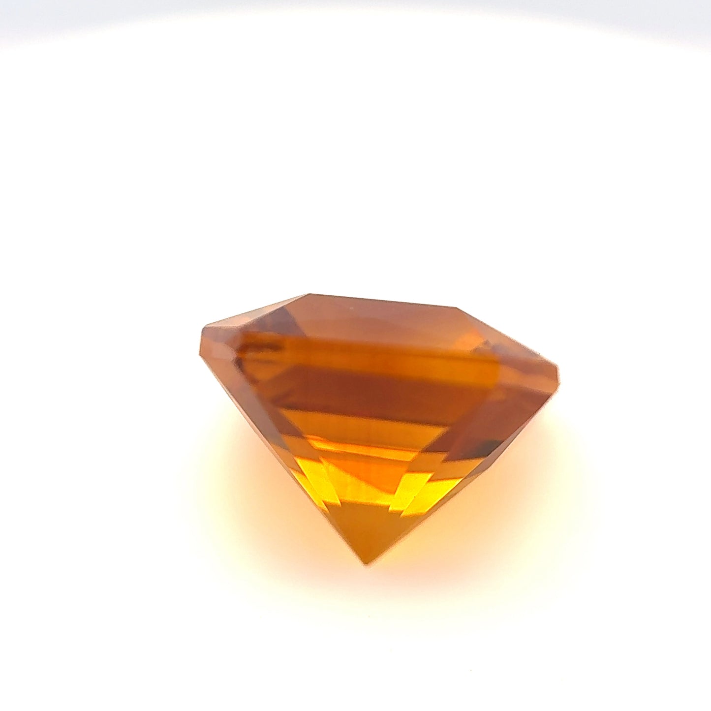 Citrine- Square, 5.95ct, 11.1 x 11.0 x 8.5mm