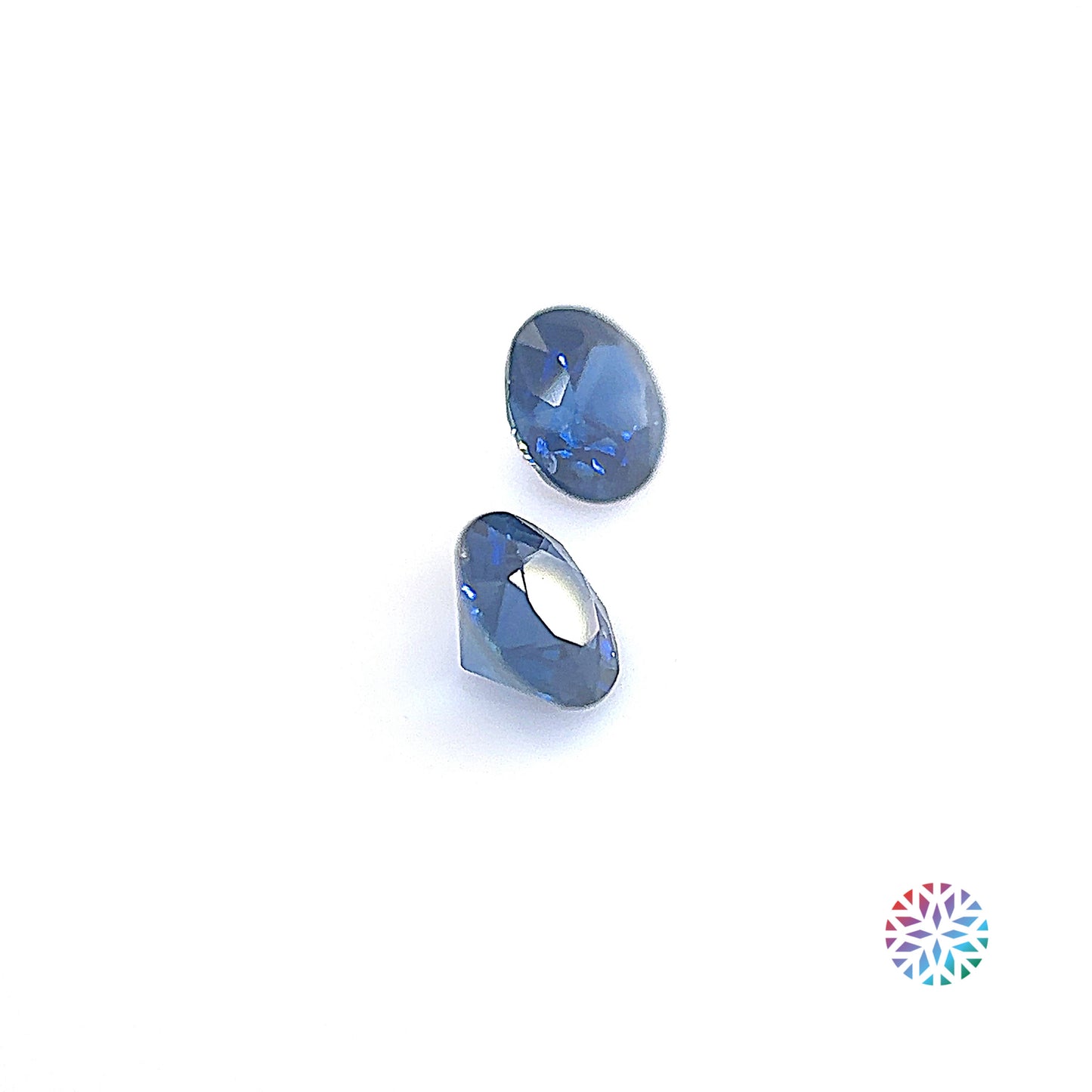 Blue Sapphire- Round, 0.92ct, 4.7 x 4.7mm