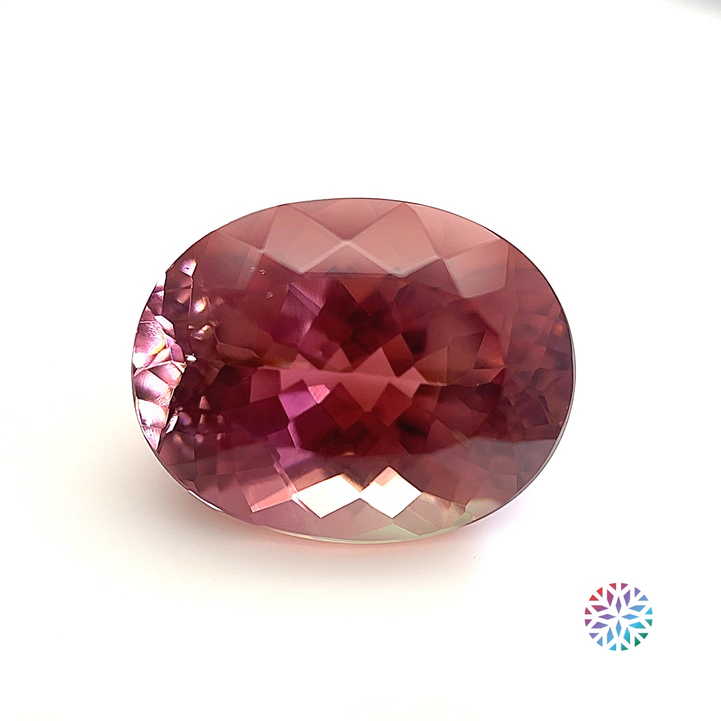 Pink Tourmaline- Oval, 5.48ct, 12.5 x 9.8 x 7.1mm