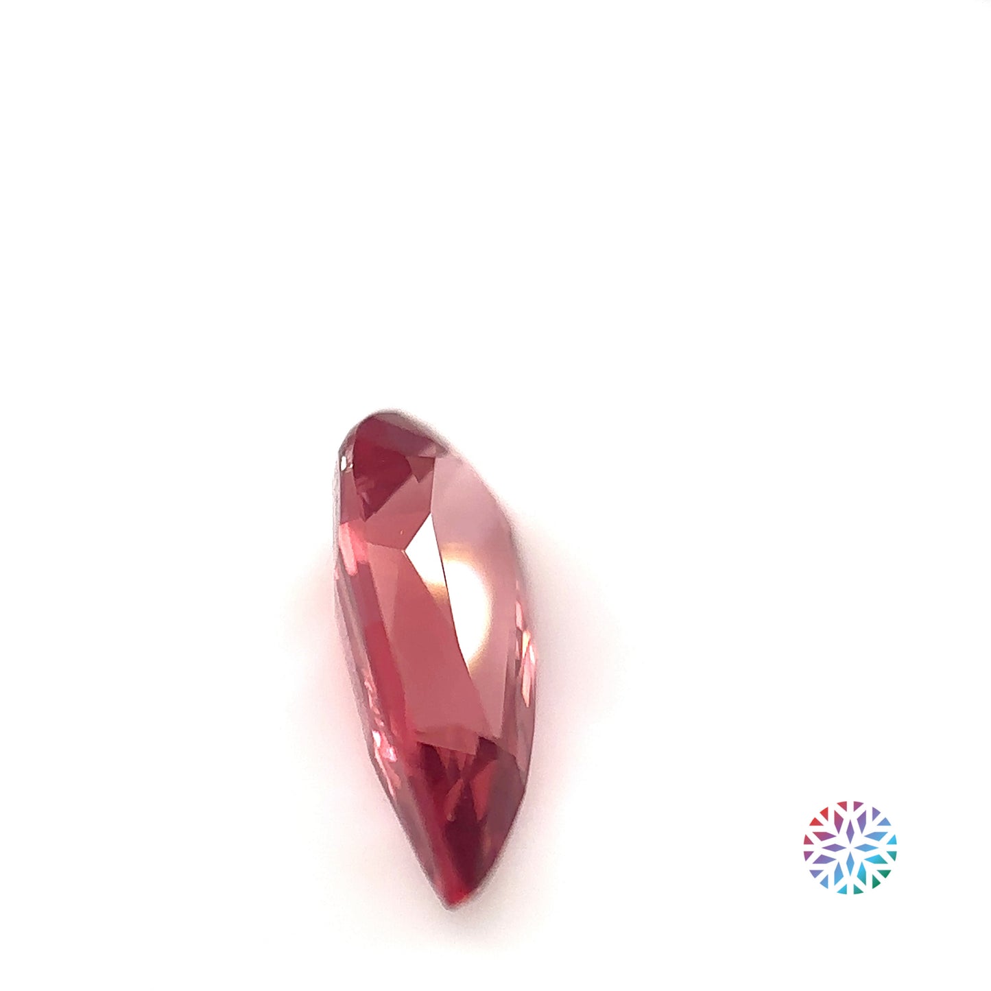 Peach Spinel- Pear, 1.97ct, 12.4 x 5.9 x 4.0mm