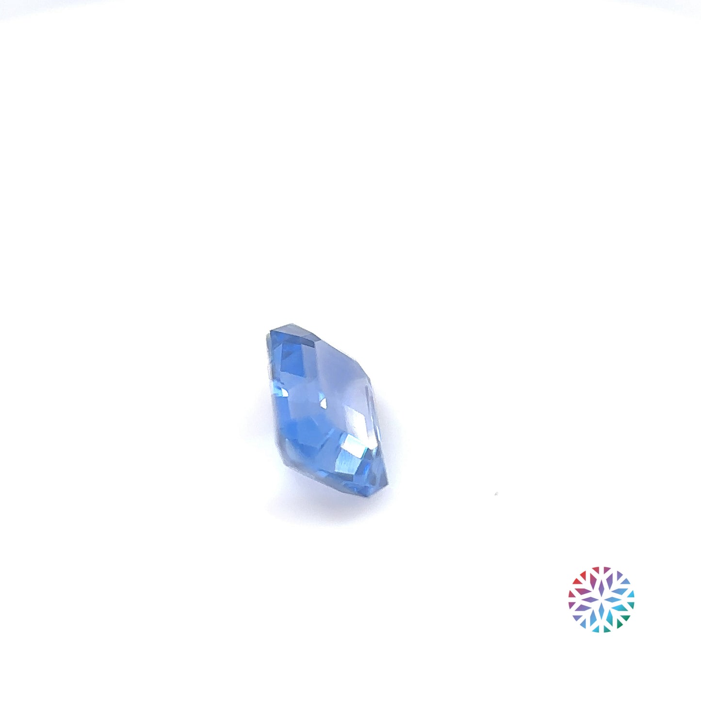 Blue Sapphire- Emerald, 1.02ct, 6.8 x 5.0 x 3.4mm