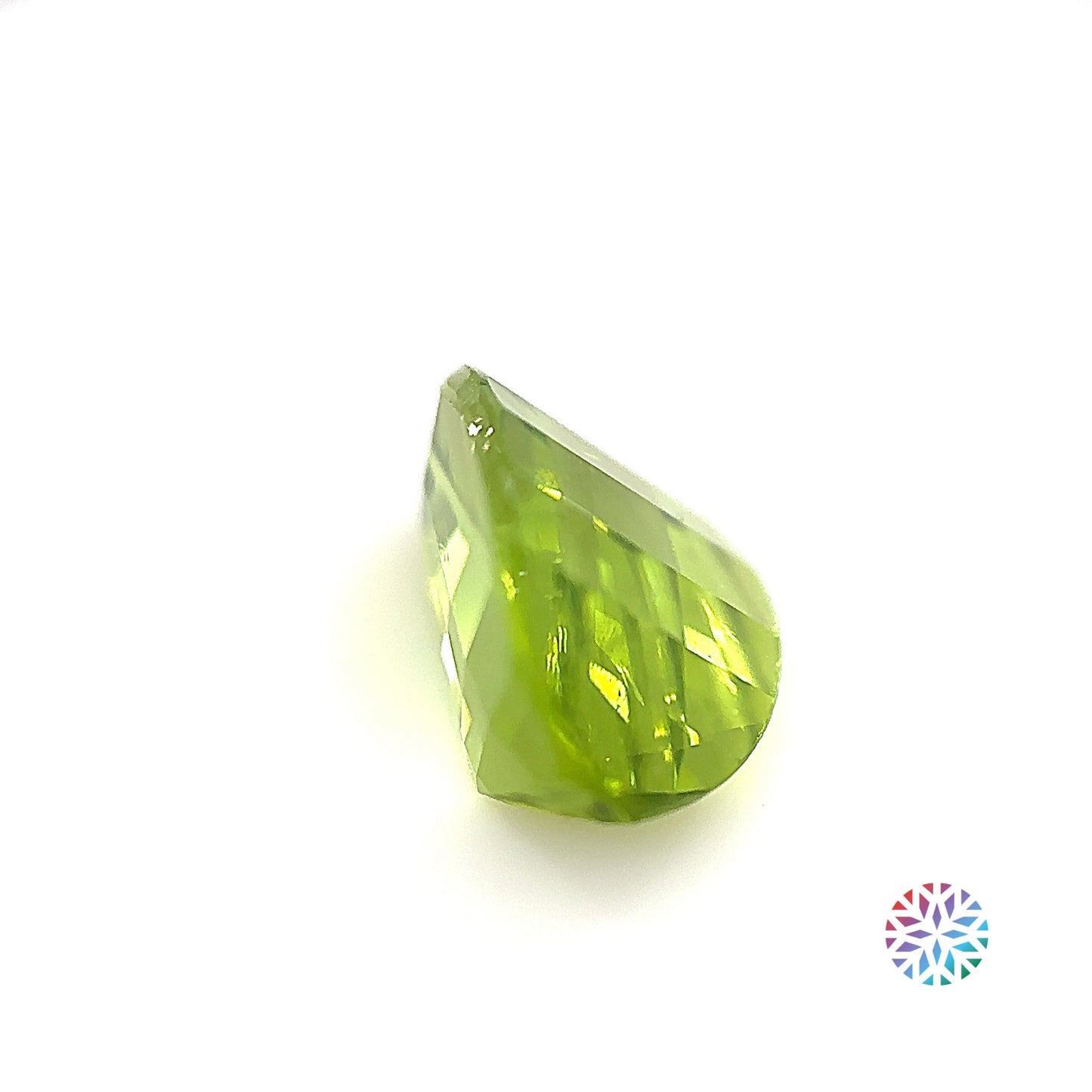 Peridot- Fancy, 4.54ct, 12.0 x 8.9 x 5.9mm