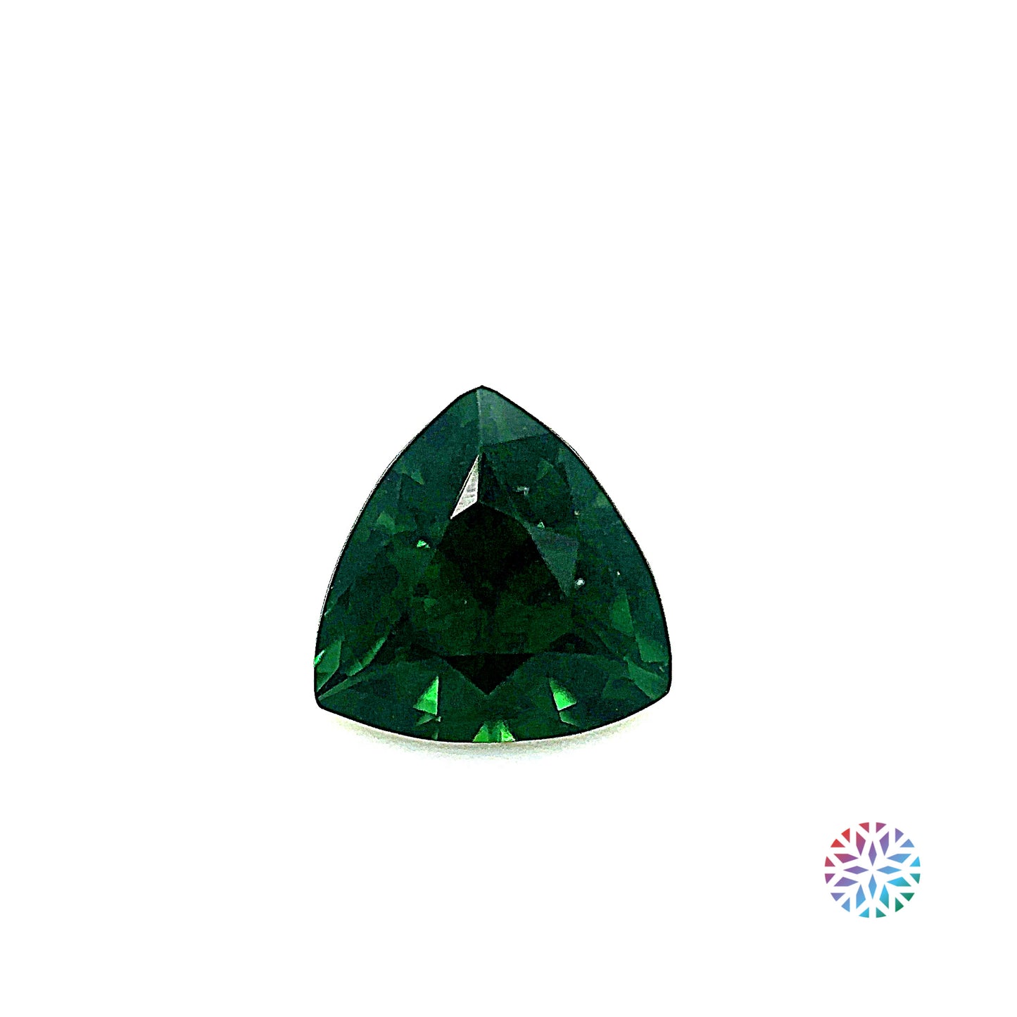 Tsavorite- Trilliant, 1.05ct, 6.5 x 6.5 x 4.3mm