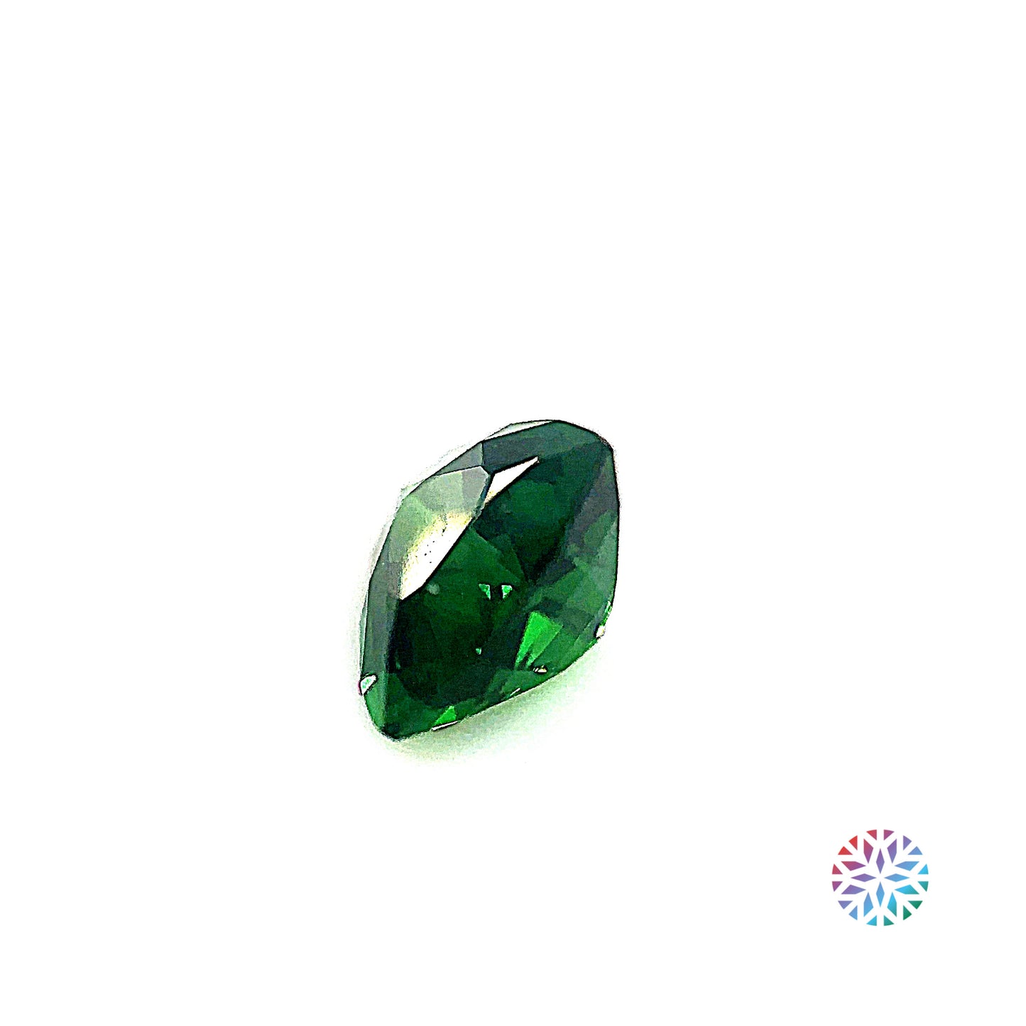 Tsavorite- Trilliant, 1.05ct, 6.5 x 6.5 x 4.3mm