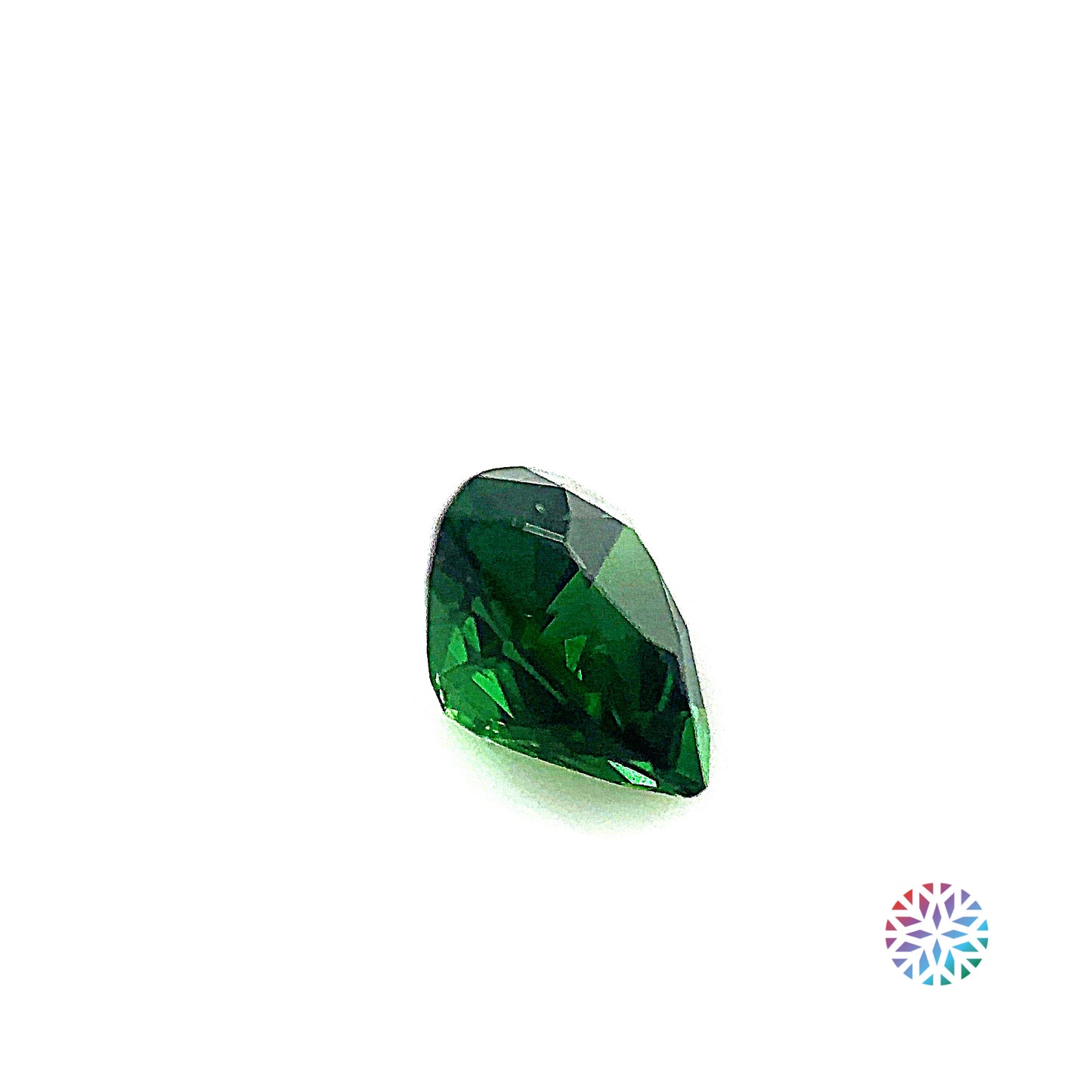 Tsavorite- Trilliant, 1.05ct, 6.5 x 6.5 x 4.3mm