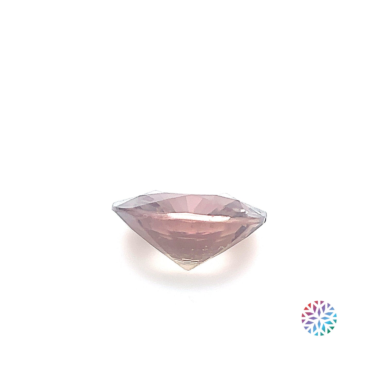 Peach Sapphire- Round, 2.12ct, 8.3 x 8.3 x 4.2mm