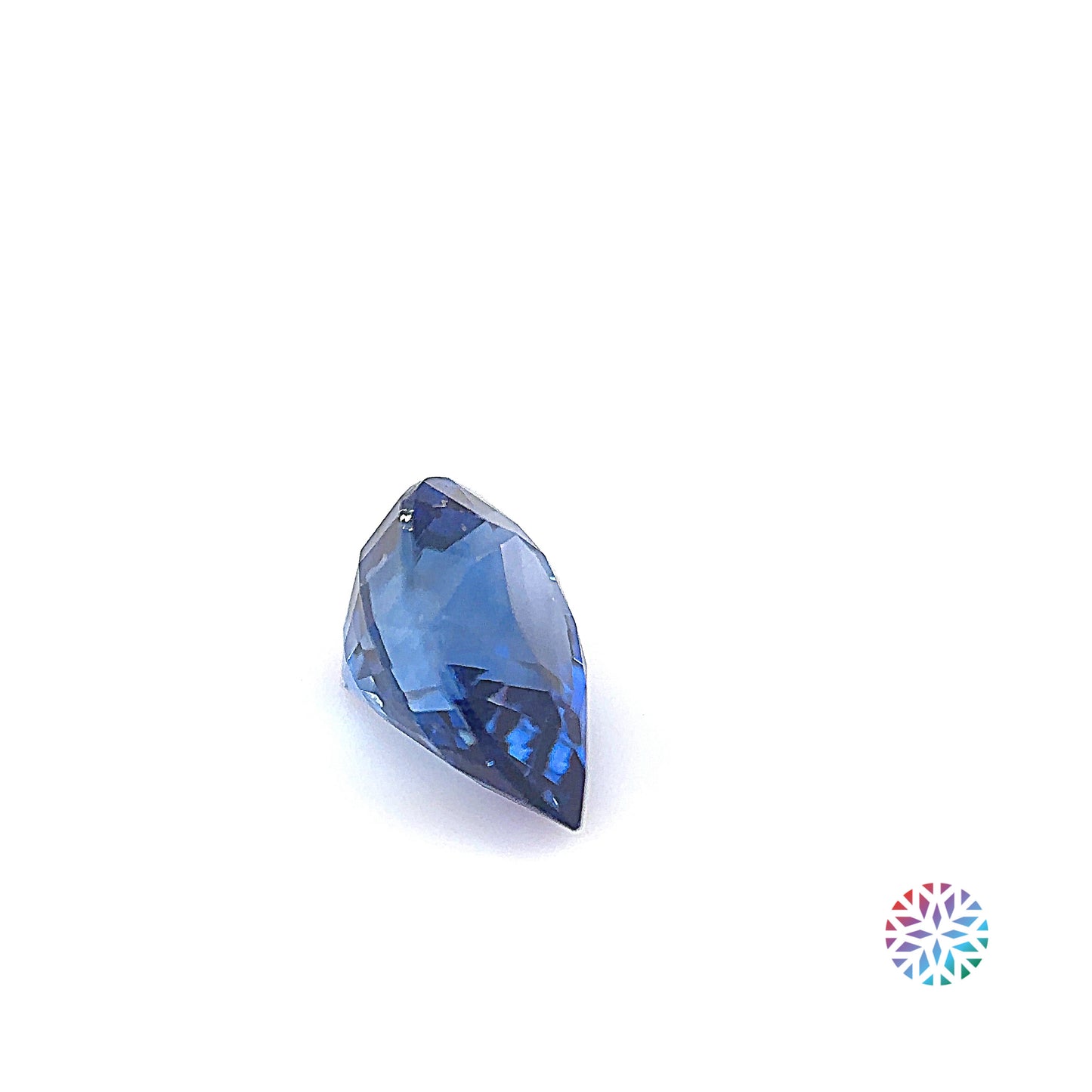 Blue Sapphire- Pear, 1.02ct, 6.7 x 4.9 x 4.3mm