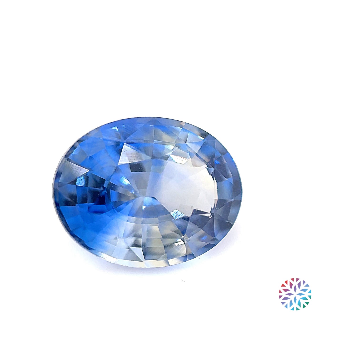 B/C Sapphire- Oval, 3.13ct, 10.1 x 7.9 x 4.9mm