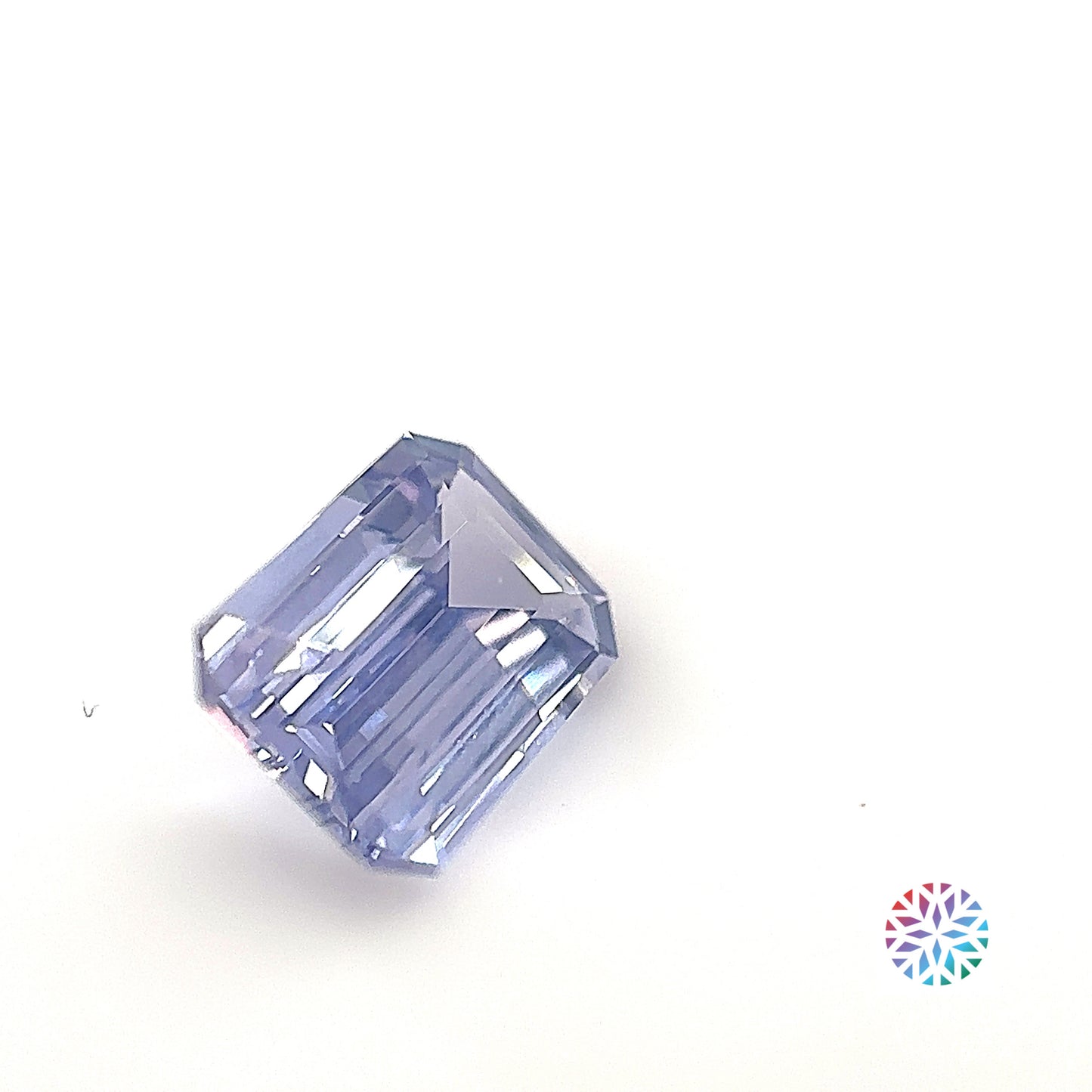 Violet Sapphire- Emerald, 2.05ct, 9.5 x 6.5 x 3.3mm, (N)