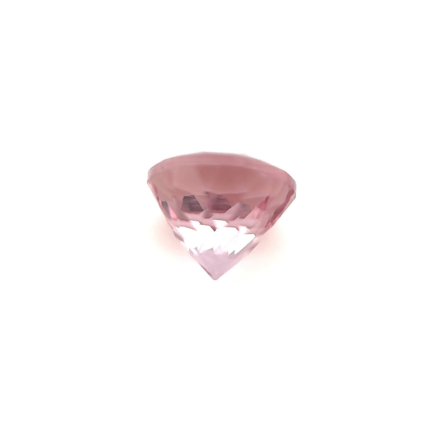 Pink Topaz- Round, 1.33ct, 7.1 x 7.1 x 5.4mm