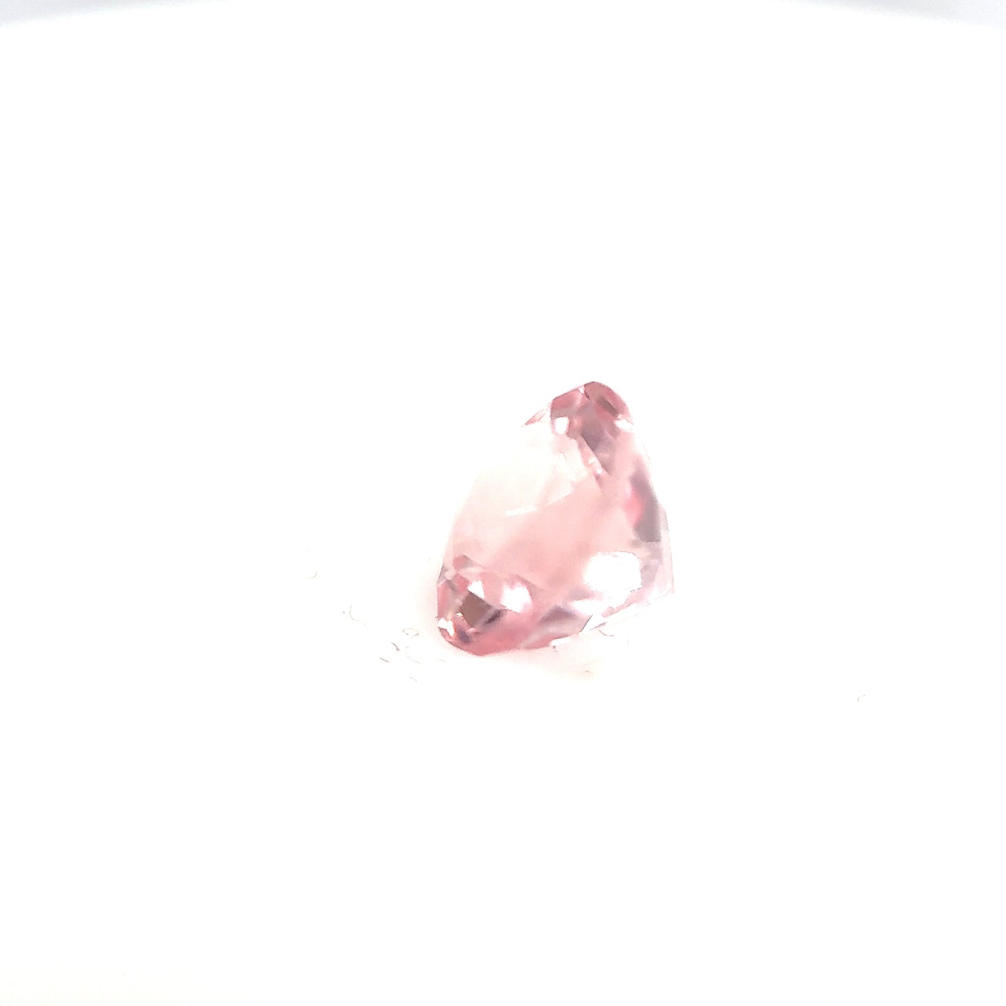 Pink Topaz- Round, 1.26ct, 6.9 x 6.9 x 5.0mm