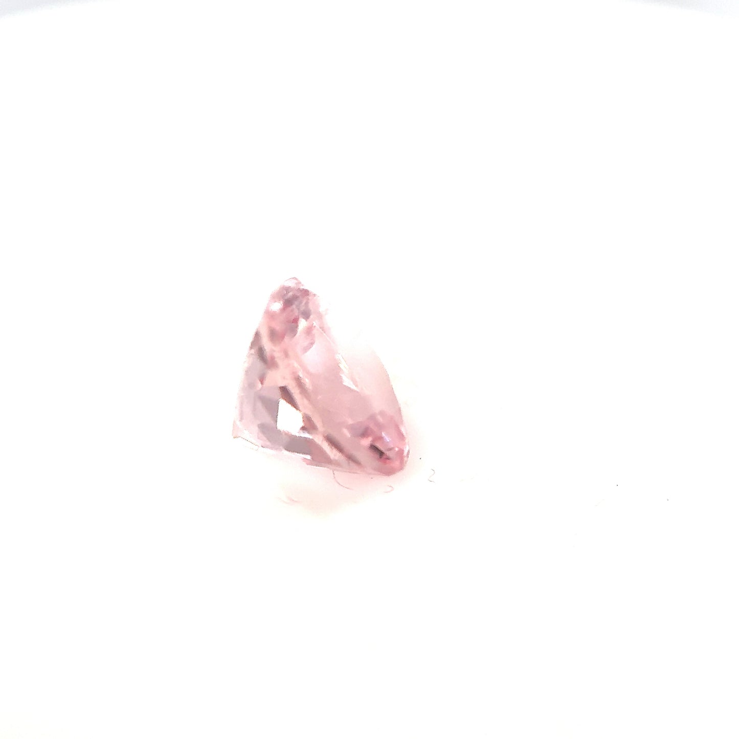 Pink Topaz- Round, 1.26ct, 6.9 x 6.9 x 5.0mm