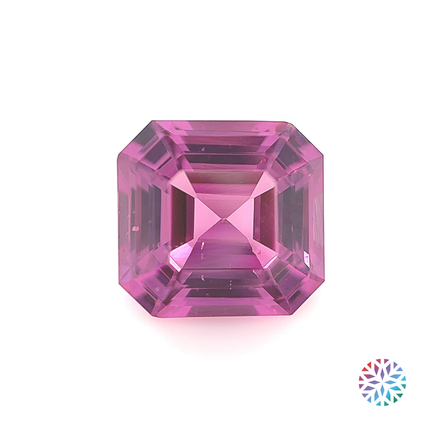 Pink Garnet- Emerald, 5.12ct, 10.4 x 9.9 x 6.0mm