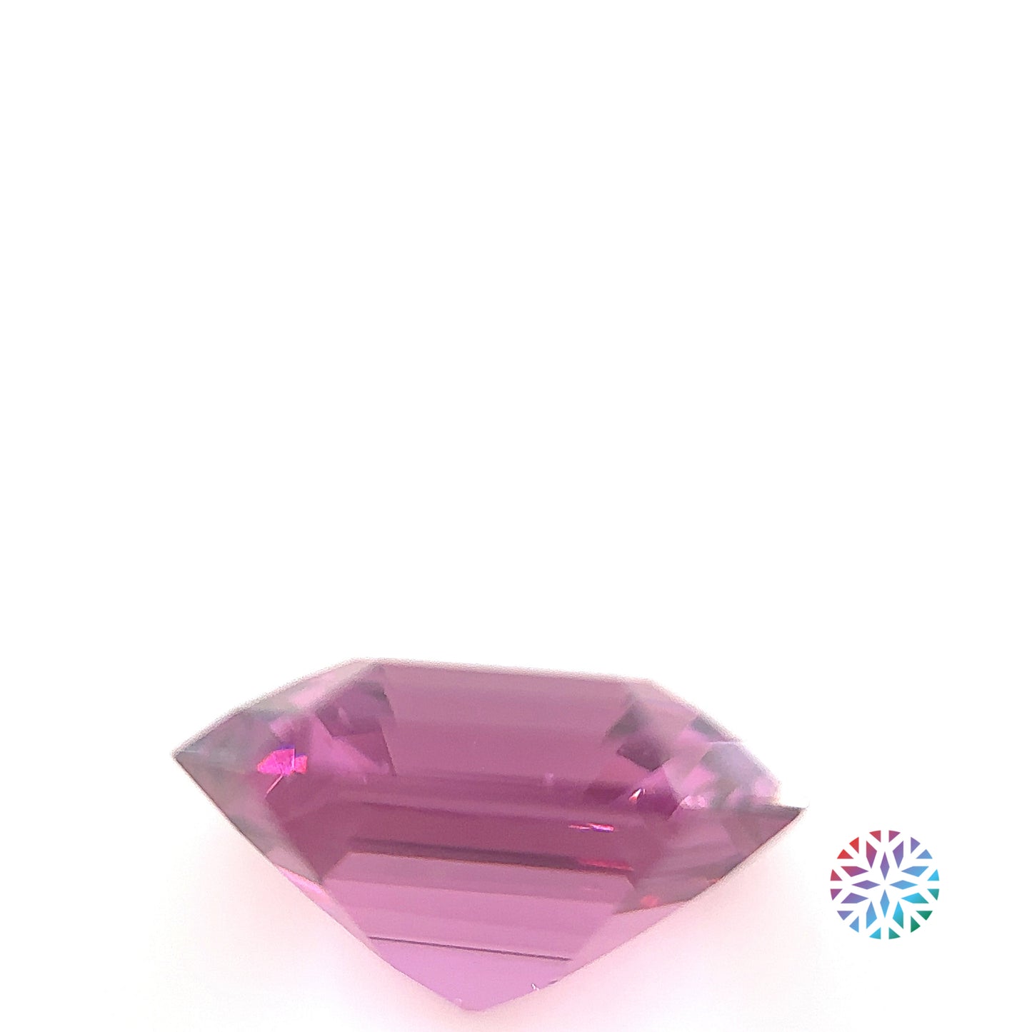 Pink Garnet- Emerald, 5.12ct, 10.4 x 9.9 x 6.0mm