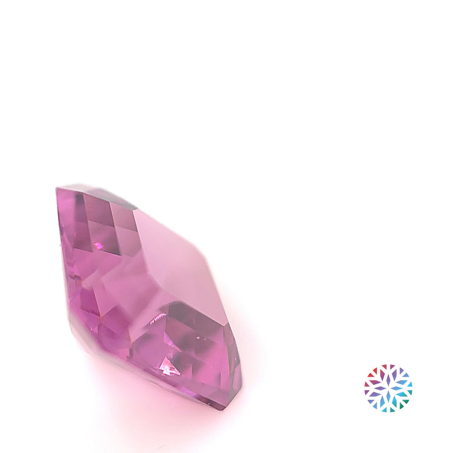 Pink Garnet- Emerald, 5.12ct, 10.4 x 9.9 x 6.0mm