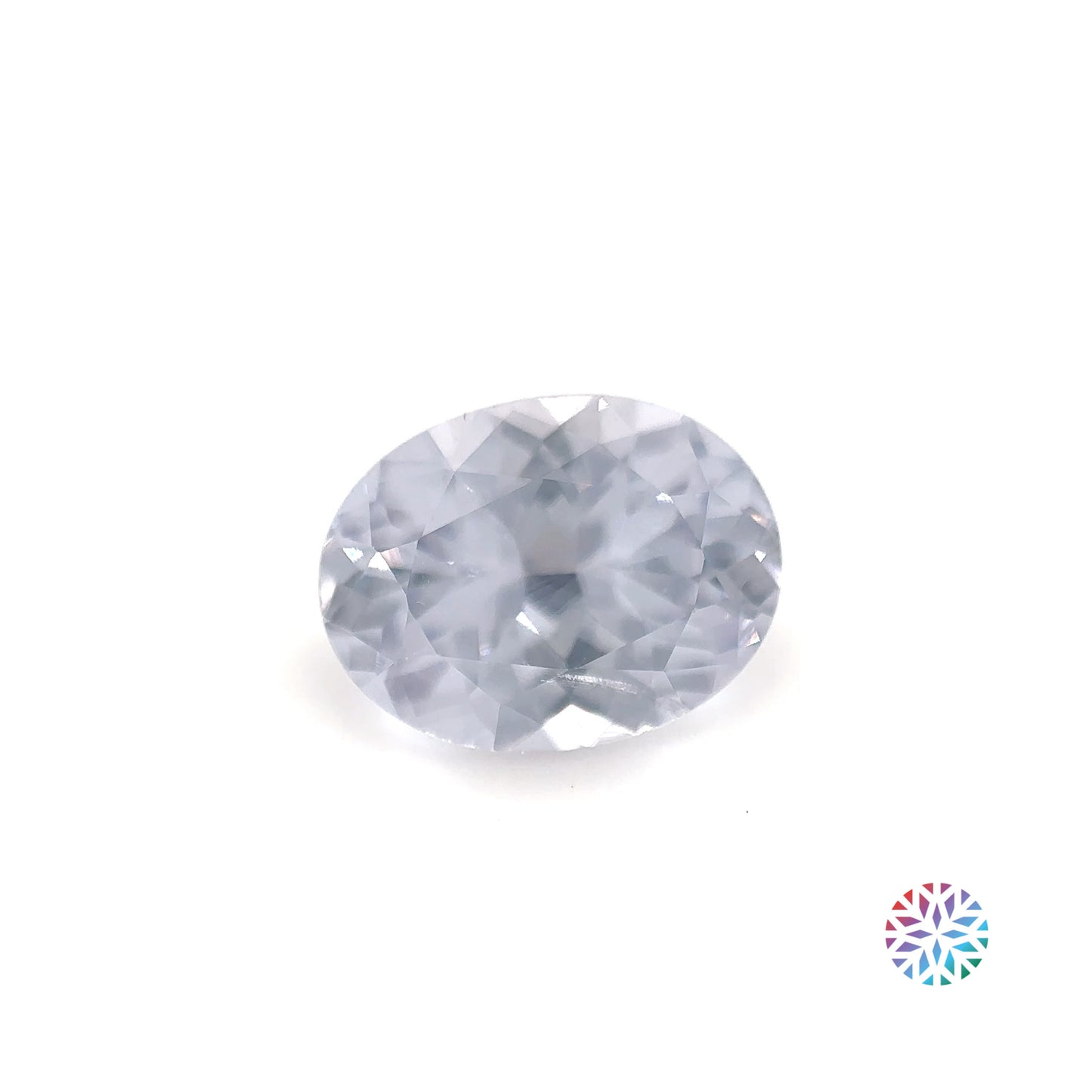 White Spinel- Oval, 1.94ct, 9.0 x 6.9 x 4.4mm