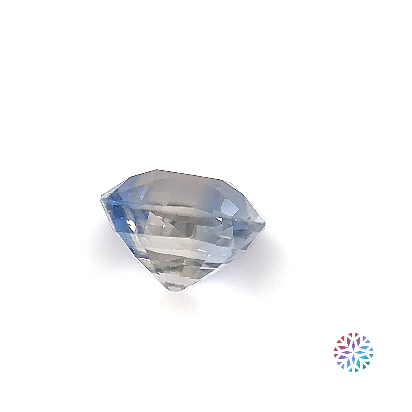 B/C Sapphire- Cushion, 3.33ct, 8.3 x 7.3 x 6.0mm