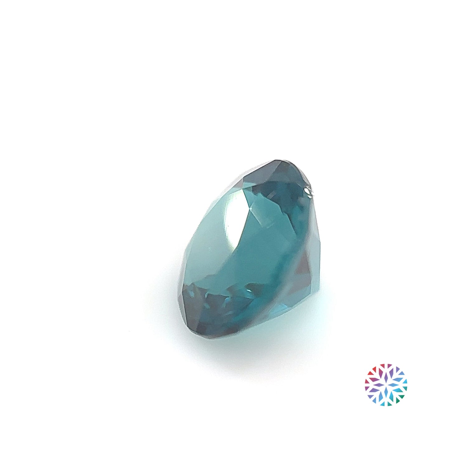 Indicolite- Round, 1.94ct, 8.0 x 8.0 x 5.4mm