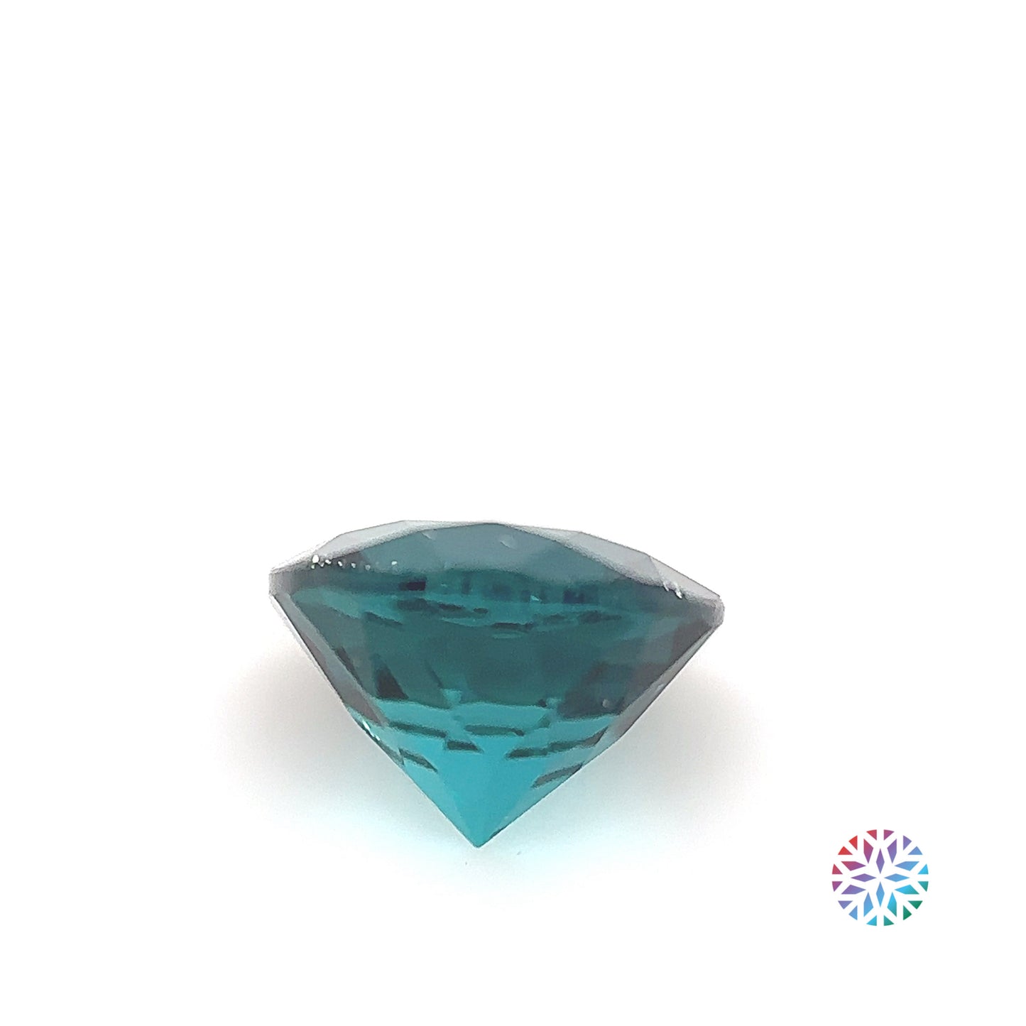 Indicolite- Round, 1.94ct, 8.0 x 8.0 x 5.4mm