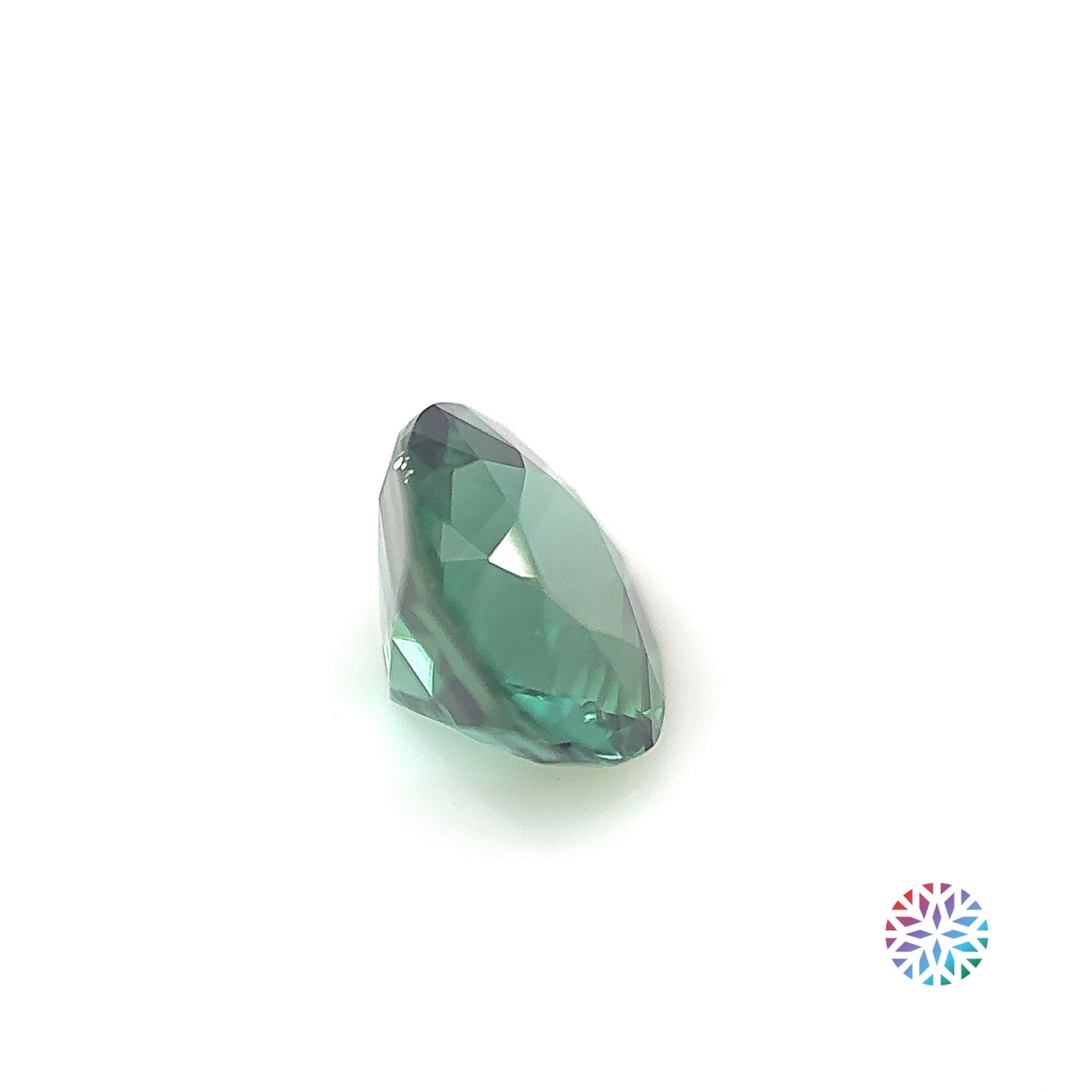 Teal Tourmaline- Oval, 2.02ct, 8.6 x 7.6 x 5.2mm