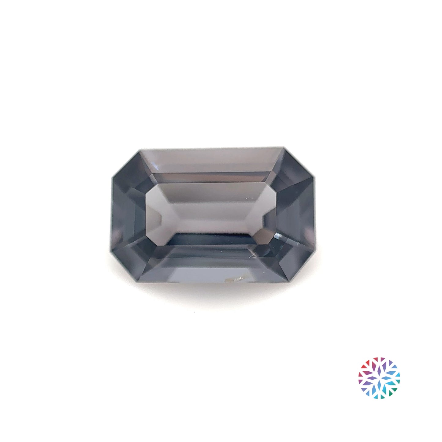 Grey Spinel- Emerald, 3.64ct, 11.6 x 7.6 x 4.8mm