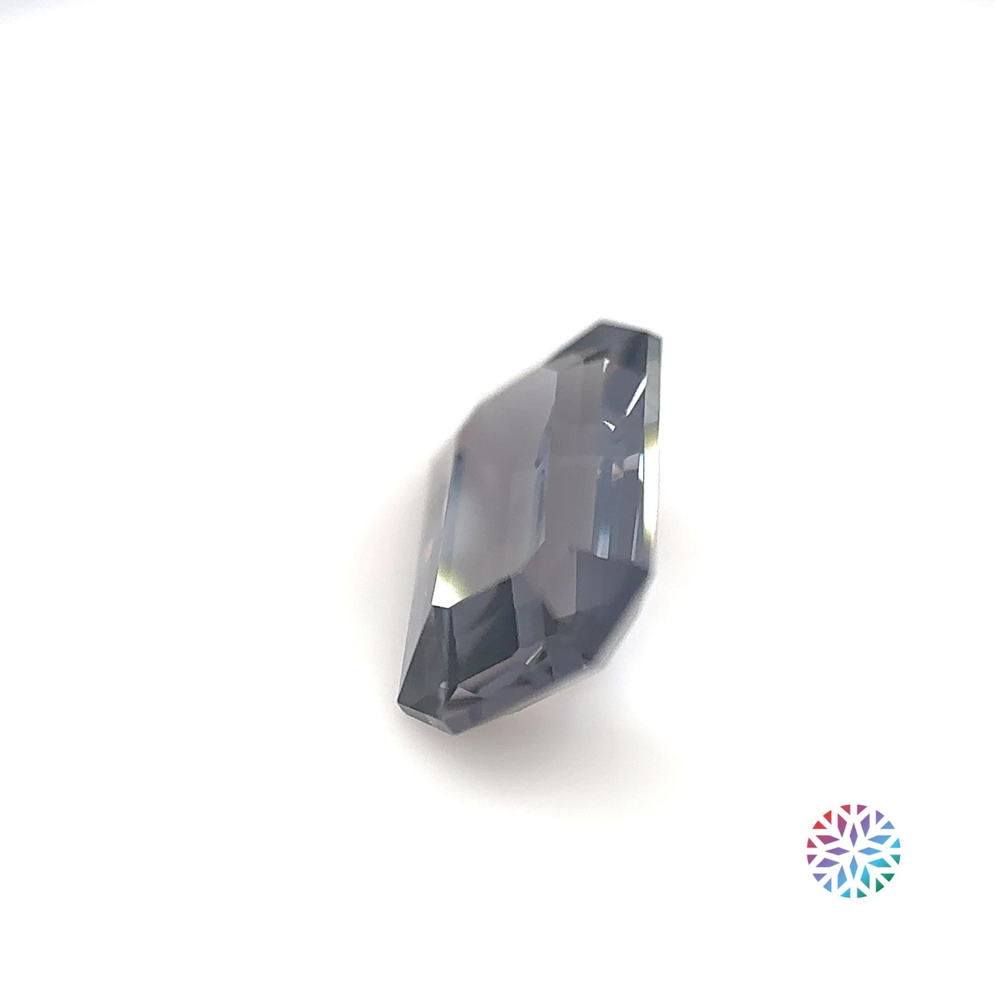 Grey Spinel- Emerald, 3.64ct, 11.6 x 7.6 x 4.8mm