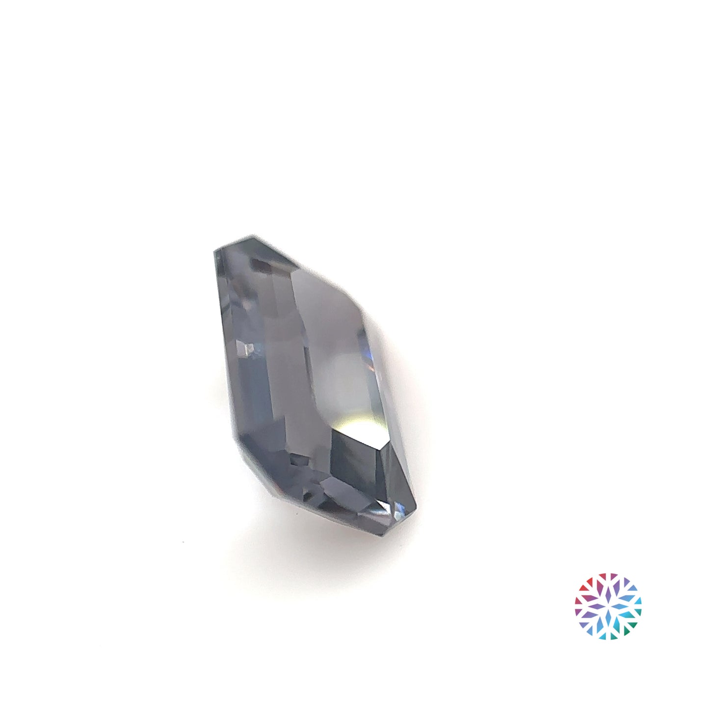 Grey Spinel- Emerald, 3.64ct, 11.6 x 7.6 x 4.8mm