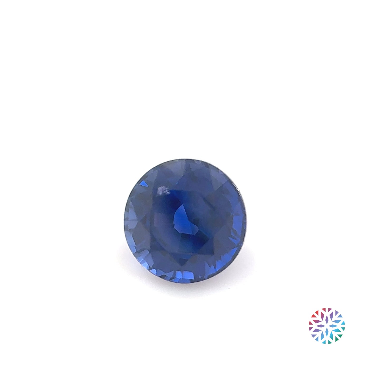 Blue Sapphire- Round, 1.55ct, 6.5 x 6.5 x 4.5mm