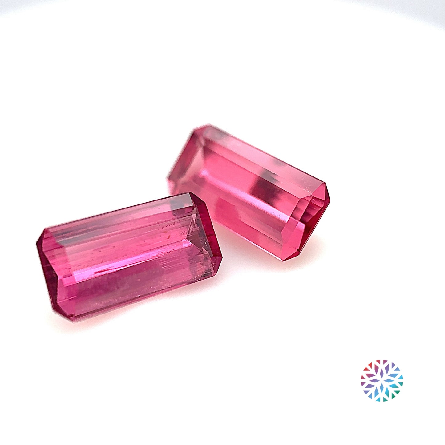 Rubellite- Emerald, 2.52ct, 10.3 x 5.2mm