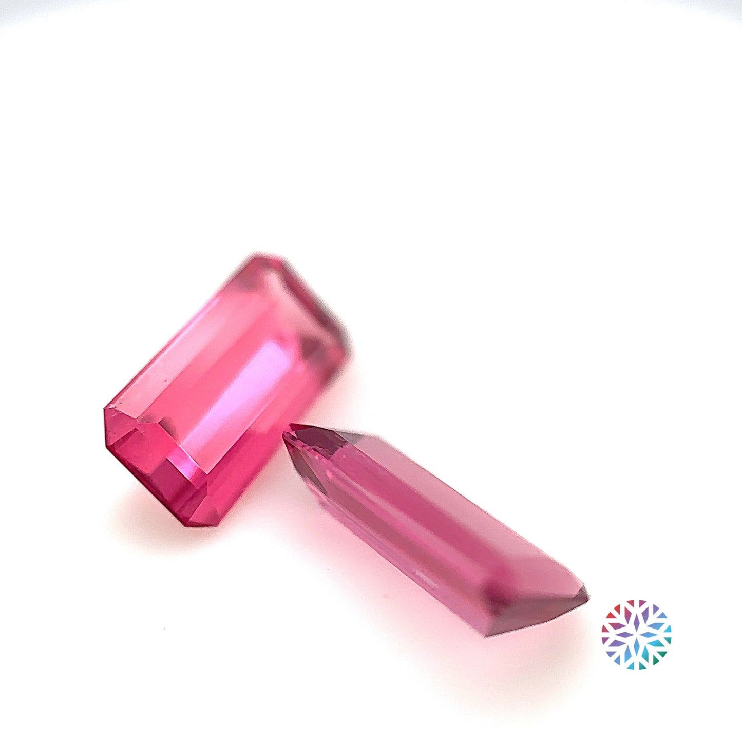 Rubellite- Emerald, 2.52ct, 10.3 x 5.2mm