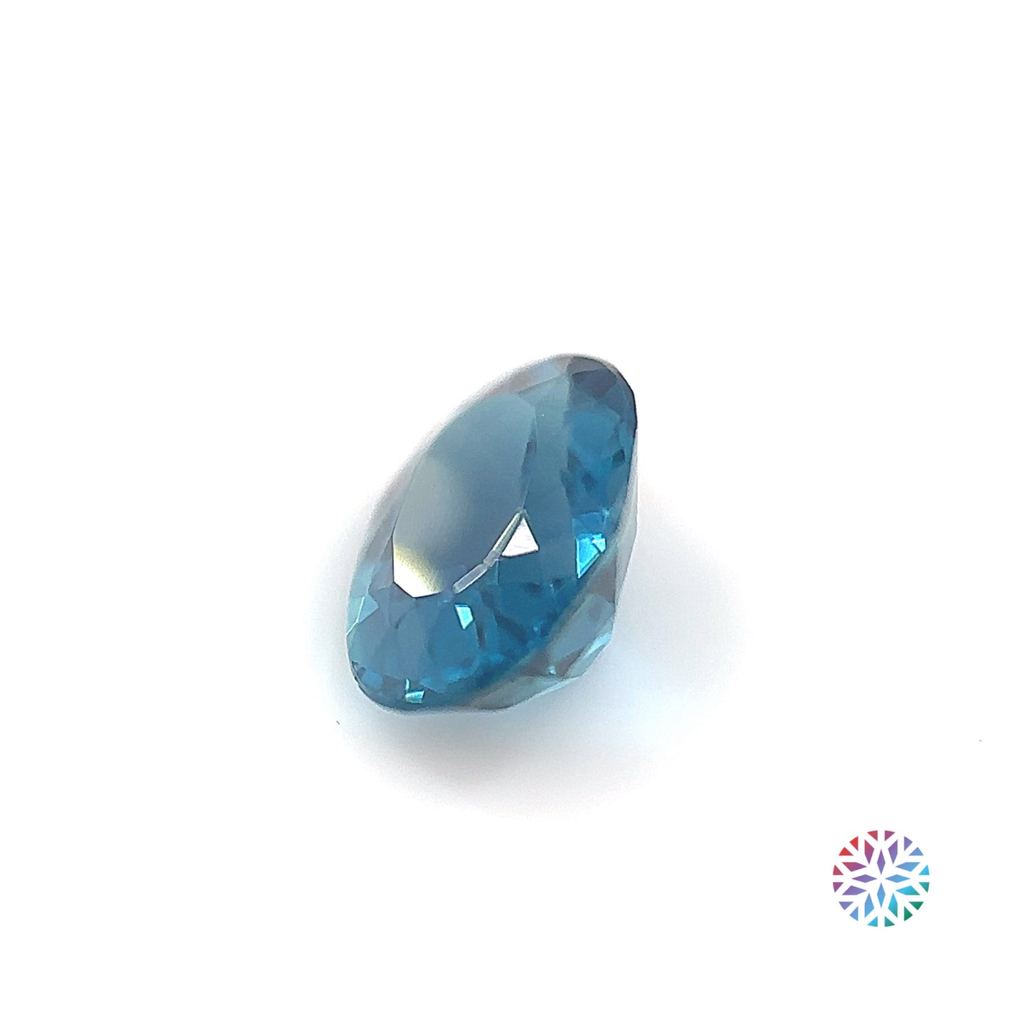 Blue Tourmaline- Oval, 1.56ct, 8.8 x 6.8 x 4.3mm