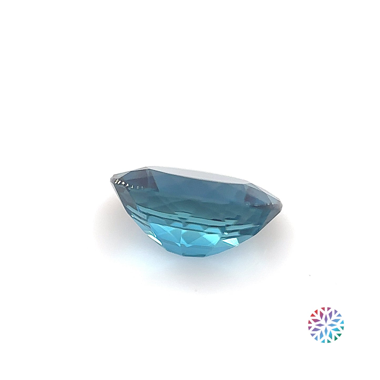 Blue Tourmaline- Oval, 1.56ct, 8.8 x 6.8 x 4.3mm