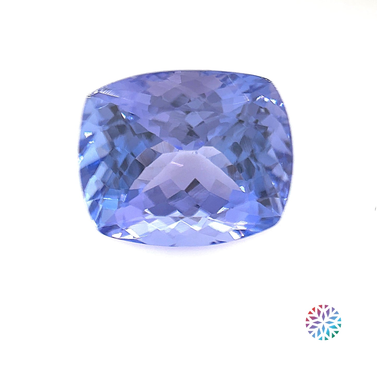 Tanzanite- Cushion, 4.34ct, 10.5 x 8.8 x 6.3mm