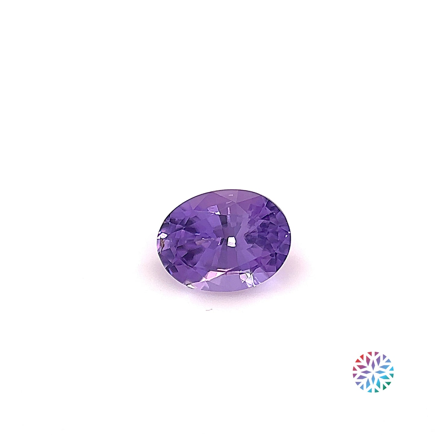 Purple Sapphire- Oval, 1ct, 6.7 x 5.1 x 3.7mm