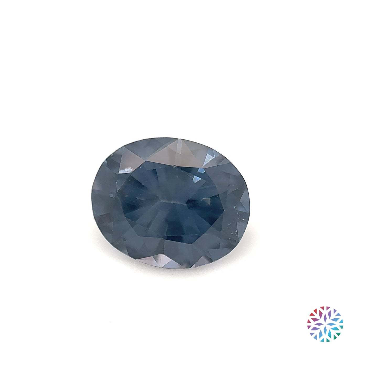 Grey Spinel- Oval, 3.07ct, 10.2 x 8.3 x 5.5mm