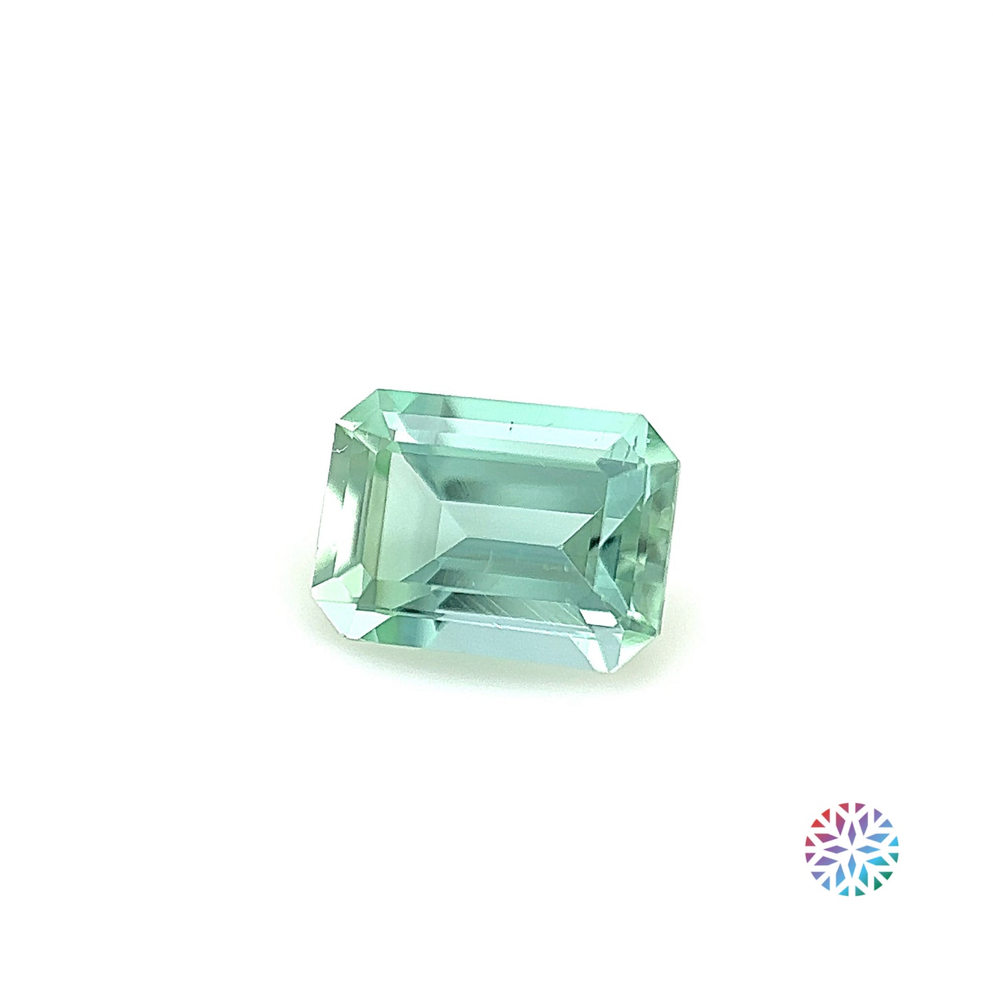 Mint Tourmaline- Emerald, 1.08ct, 7.1 x 5.2 x 3.8mm