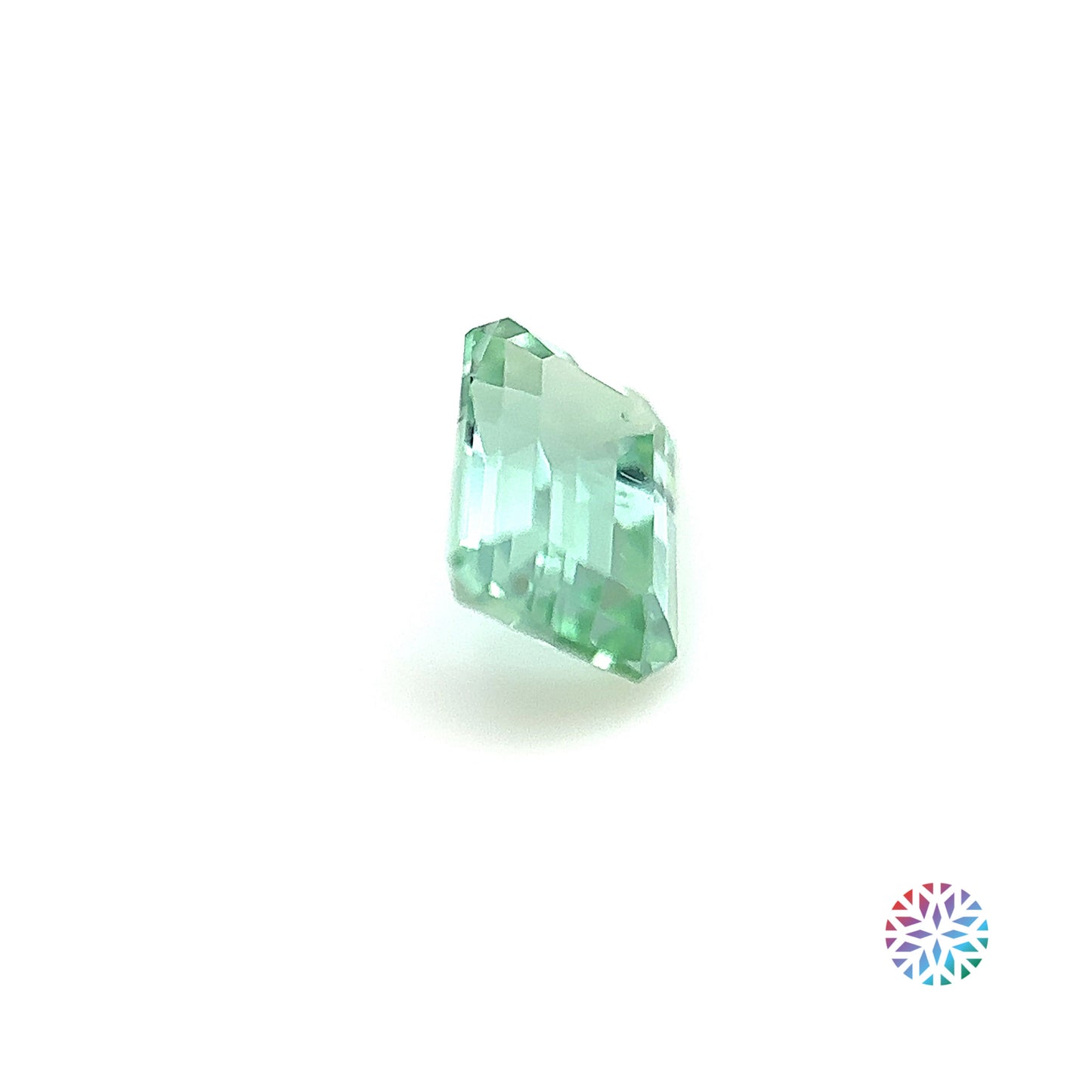 Mint Tourmaline- Emerald, 1.08ct, 7.1 x 5.2 x 3.8mm