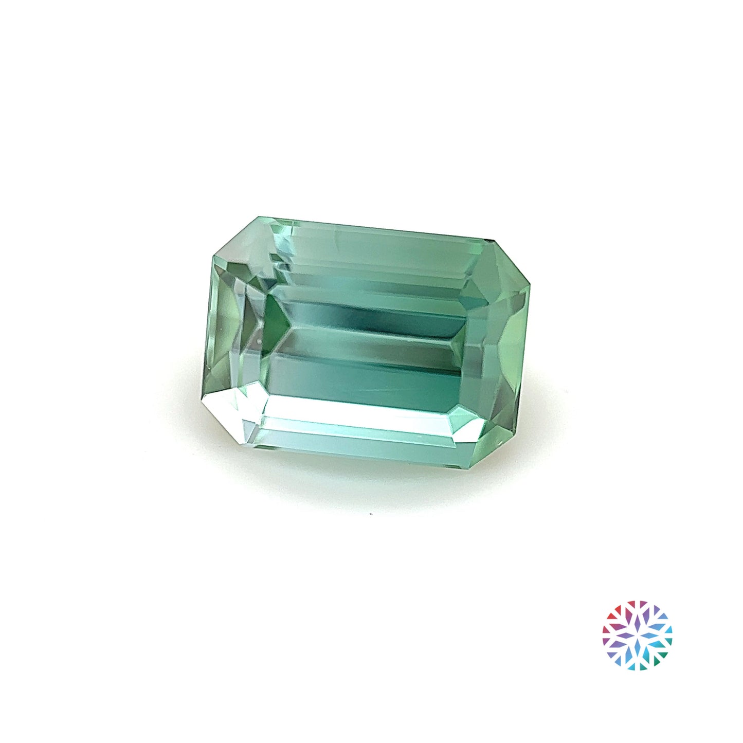 B/C Tourmaline- Emerald, 2.00ct, 8.3 x 6.1 x 5.1mm