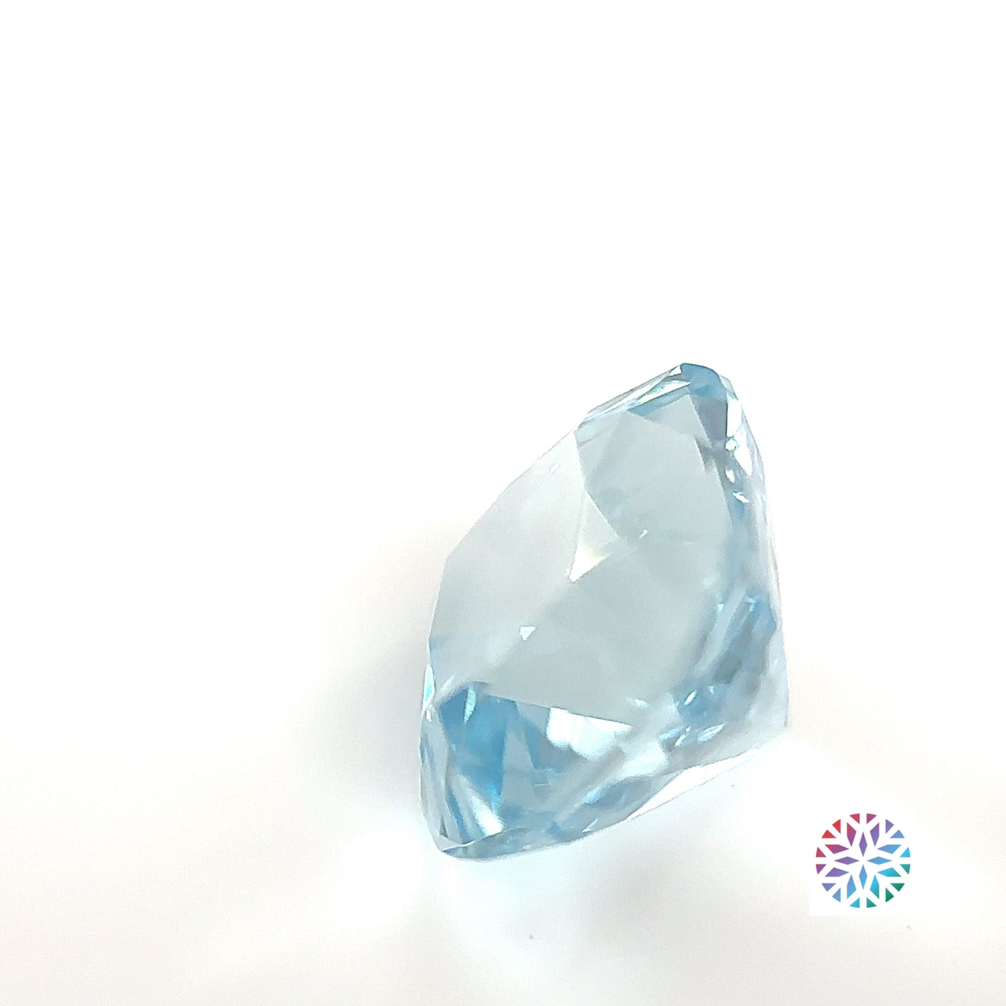 Aquamarine- Cushion, 3.5ct, 9.5 x 9.4 x 6.9mm