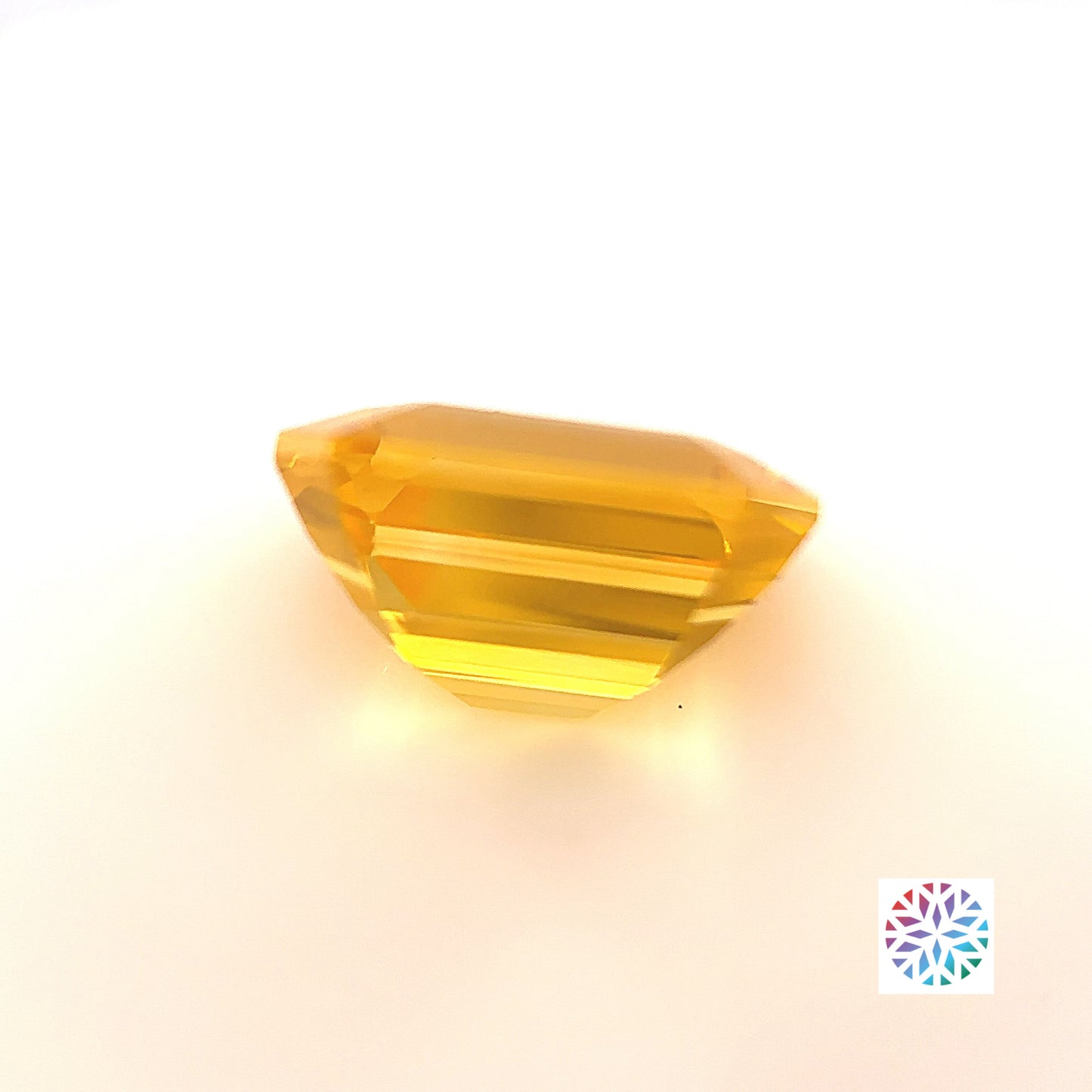 Yellow Sapphire- Emerald, 5.08ct, 10.7 x 7.7 x 6.1mm