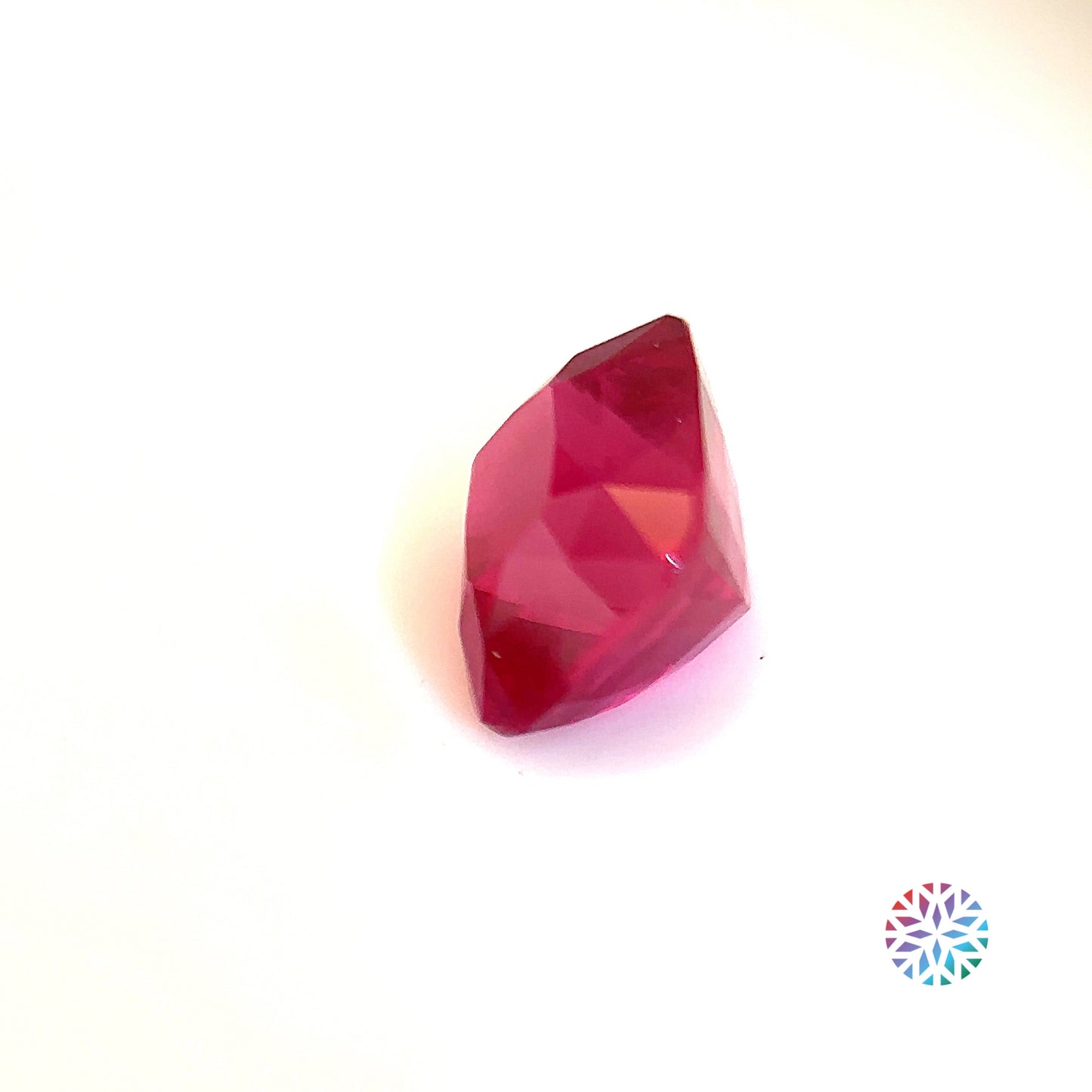 Ruby- Cushion, 2.58ct, 7.3 x 7.0 x 5.7mm, (C), (N)