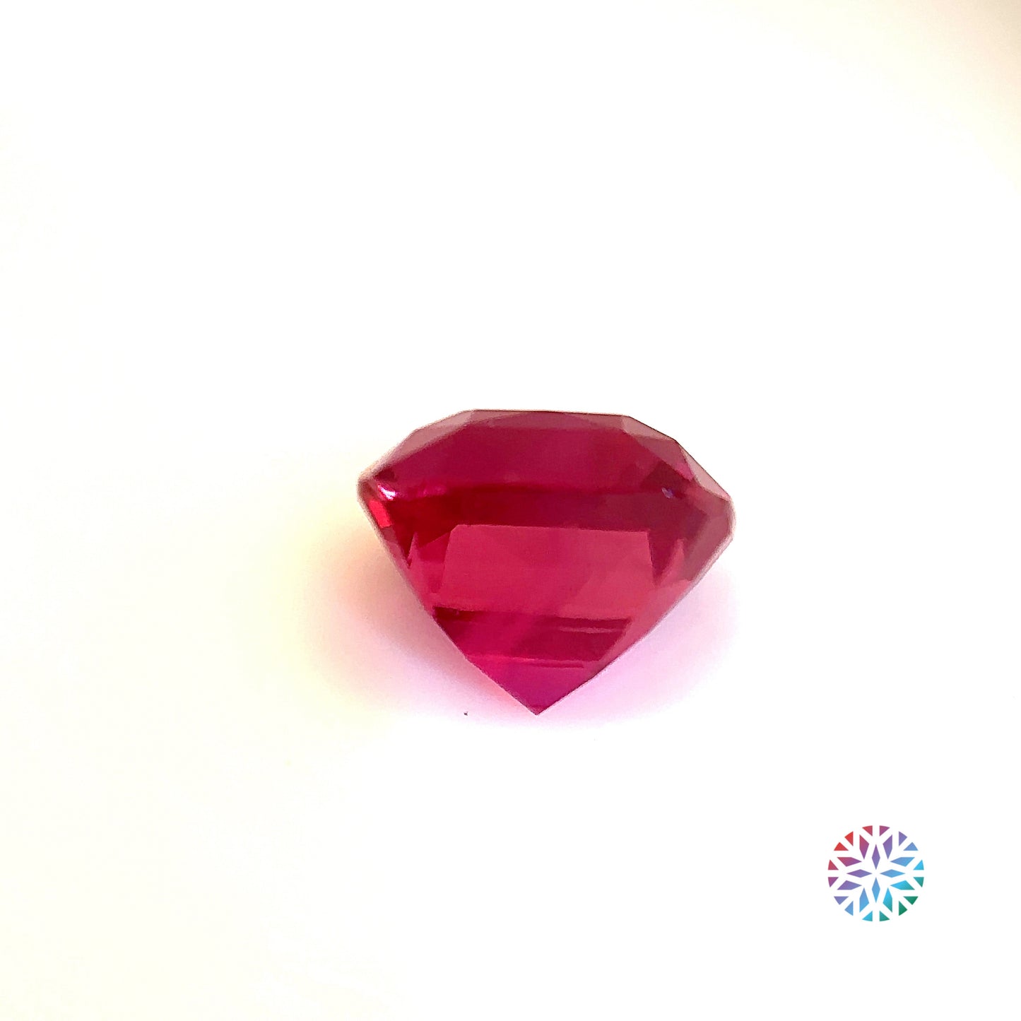 Ruby- Cushion, 2.58ct, 7.3 x 7.0 x 5.7mm, (C), (N)