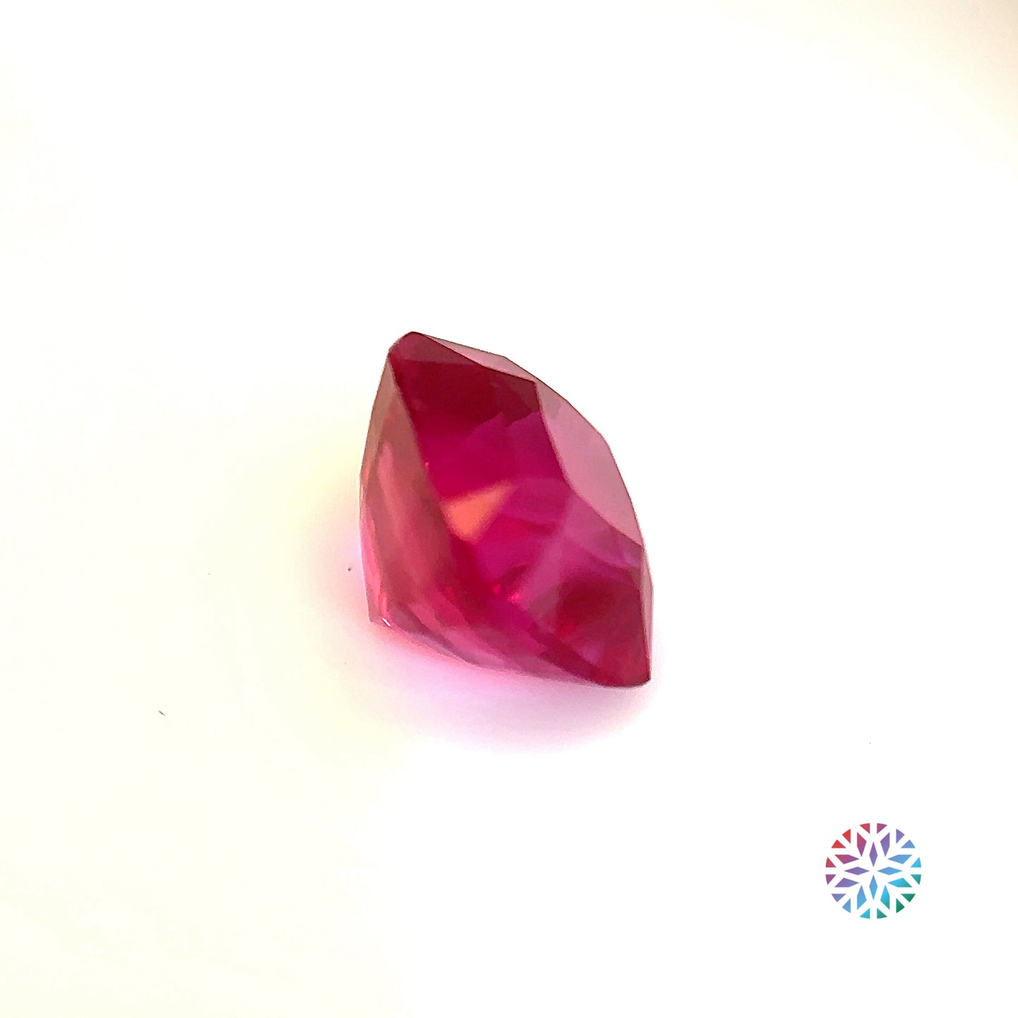 Ruby- Cushion, 2.58ct, 7.3 x 7.0 x 5.7mm, (C), (N)
