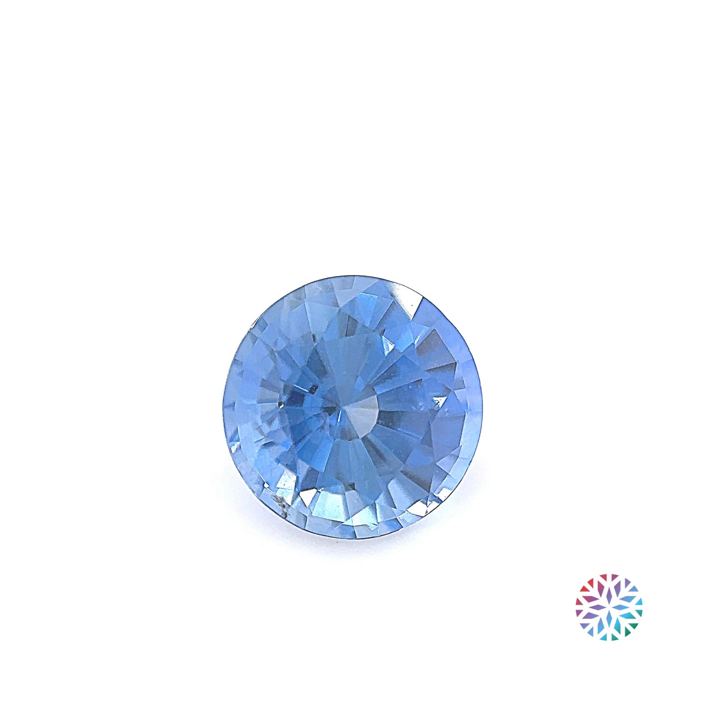 Blue Sapphire- Round, 1.58ct, 6.9 x 6.9 x 4.6mm