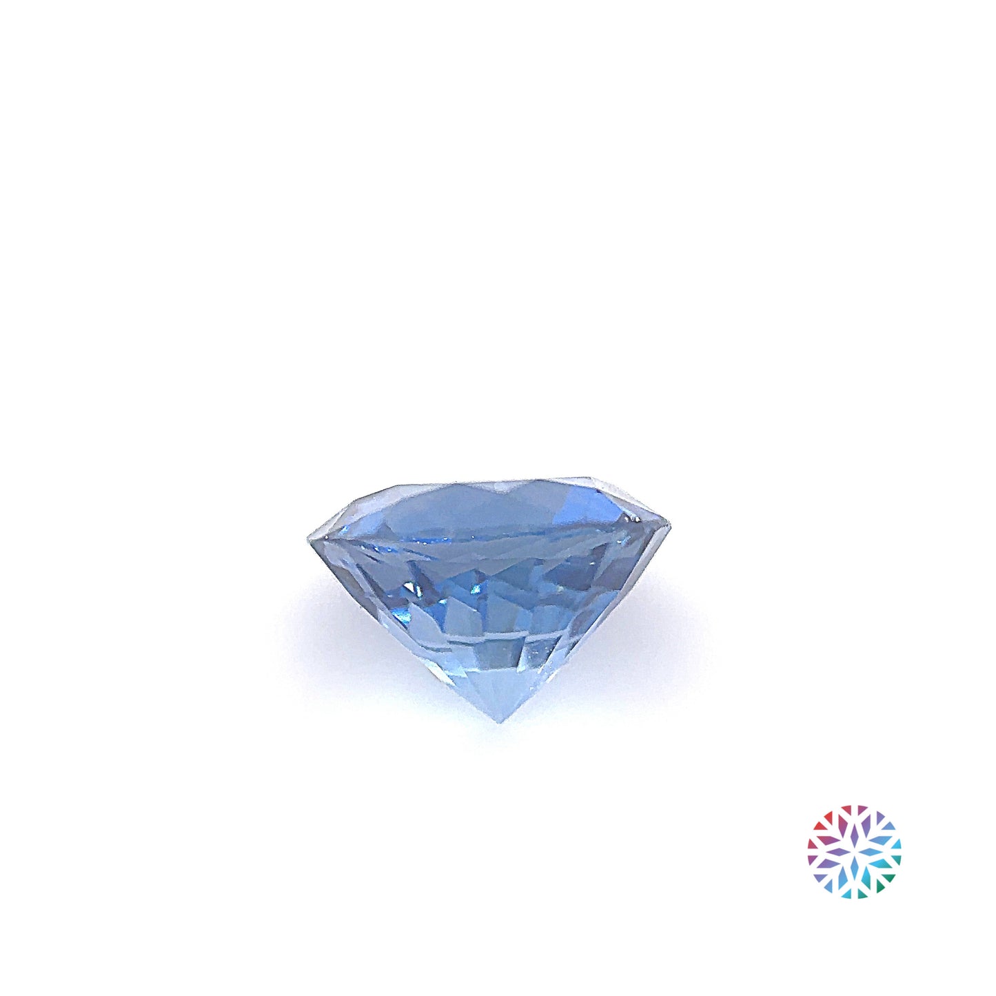 Blue Sapphire- Round, 1.58ct, 6.9 x 6.9 x 4.6mm