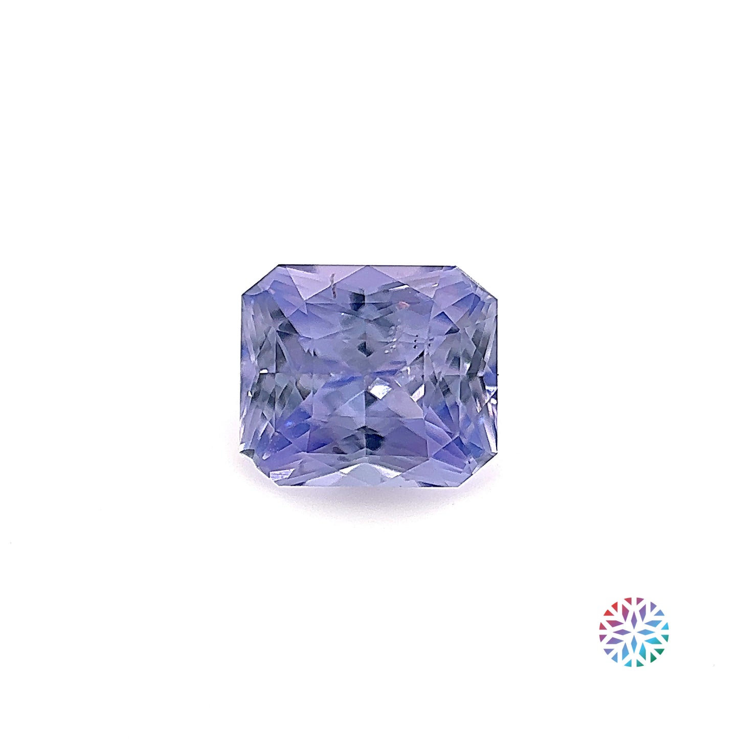 Lilac Sapphire- Radiant, 2.08ct, 7.6 x 6.6 x 4.4mm, (C), (N)