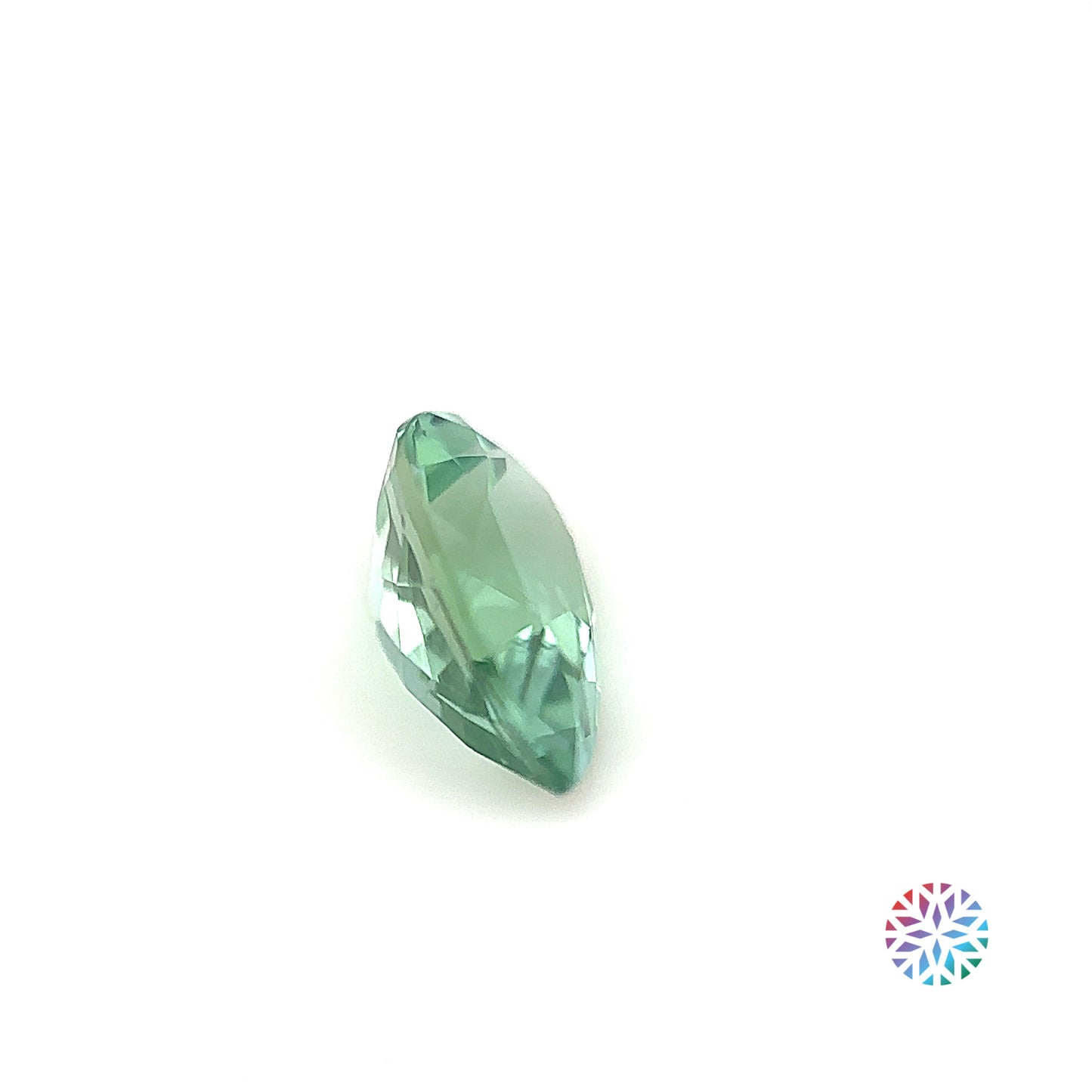 Mint Tourmaline- Pear, 1.36ct, 9.1 x 6.1 x 4.5mm