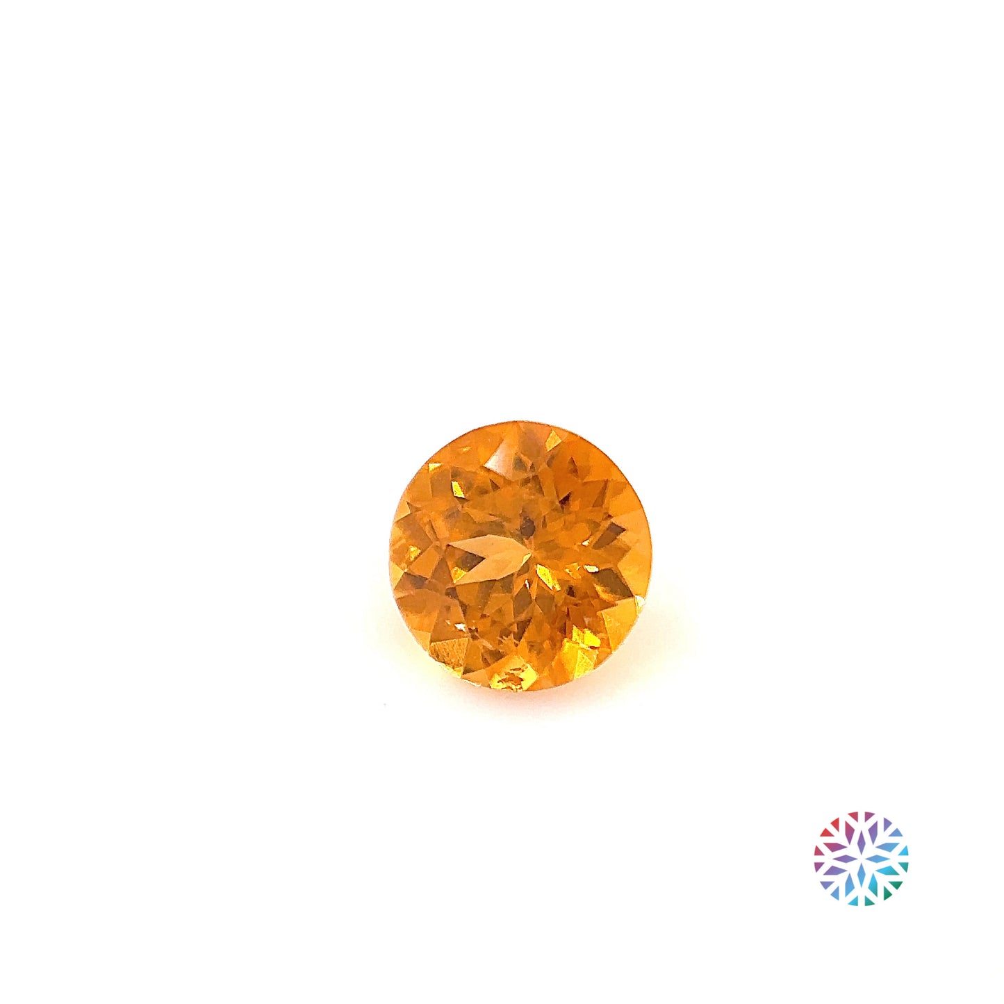 Spessartite- Round, 0.56ct, 5.0 x 5.0 x 3.0mm