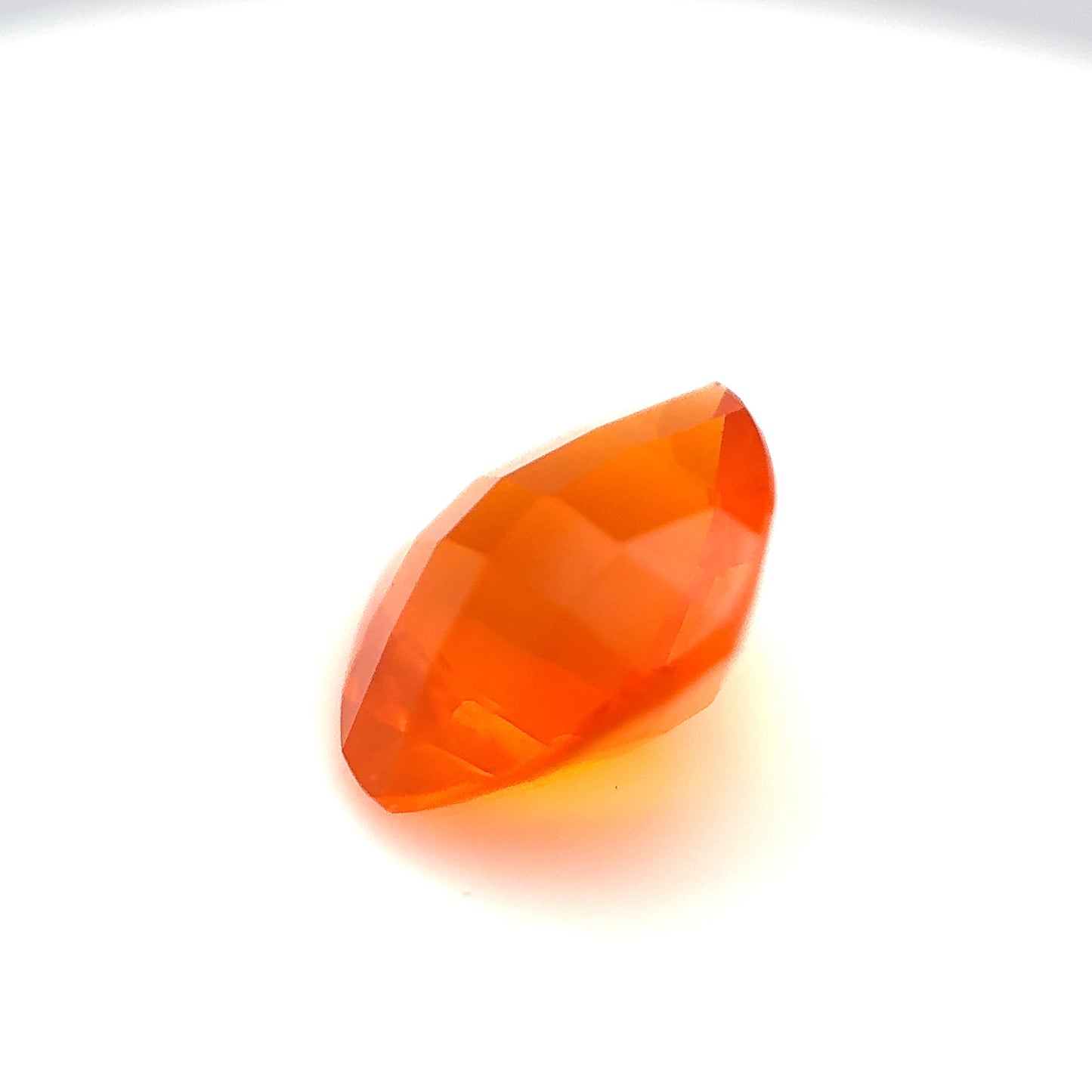 Fire Opal- Cushion, 2.46ct, 10.1 x 10.0 x 6.3mm