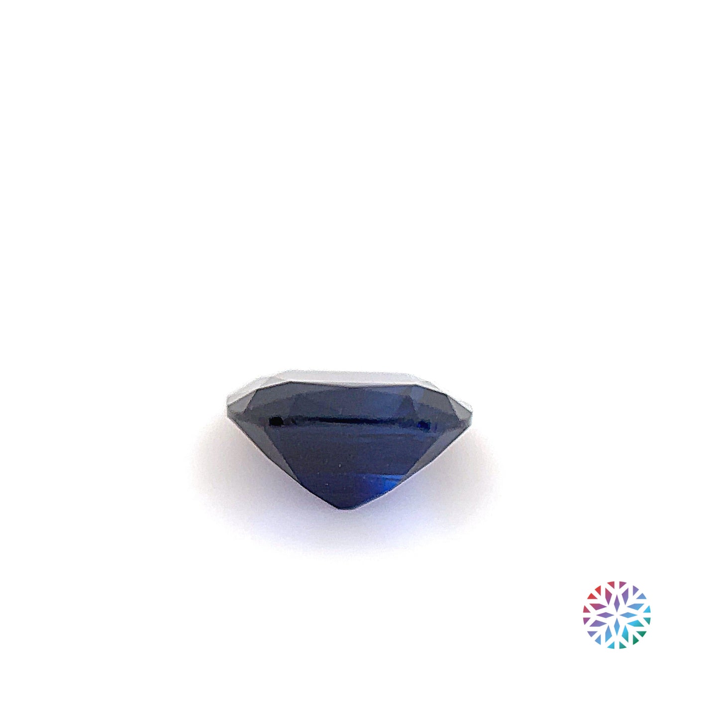 Blue Sapphire- Cushion, 1.22ct, 6.6 x 5.1 x 3.6mm